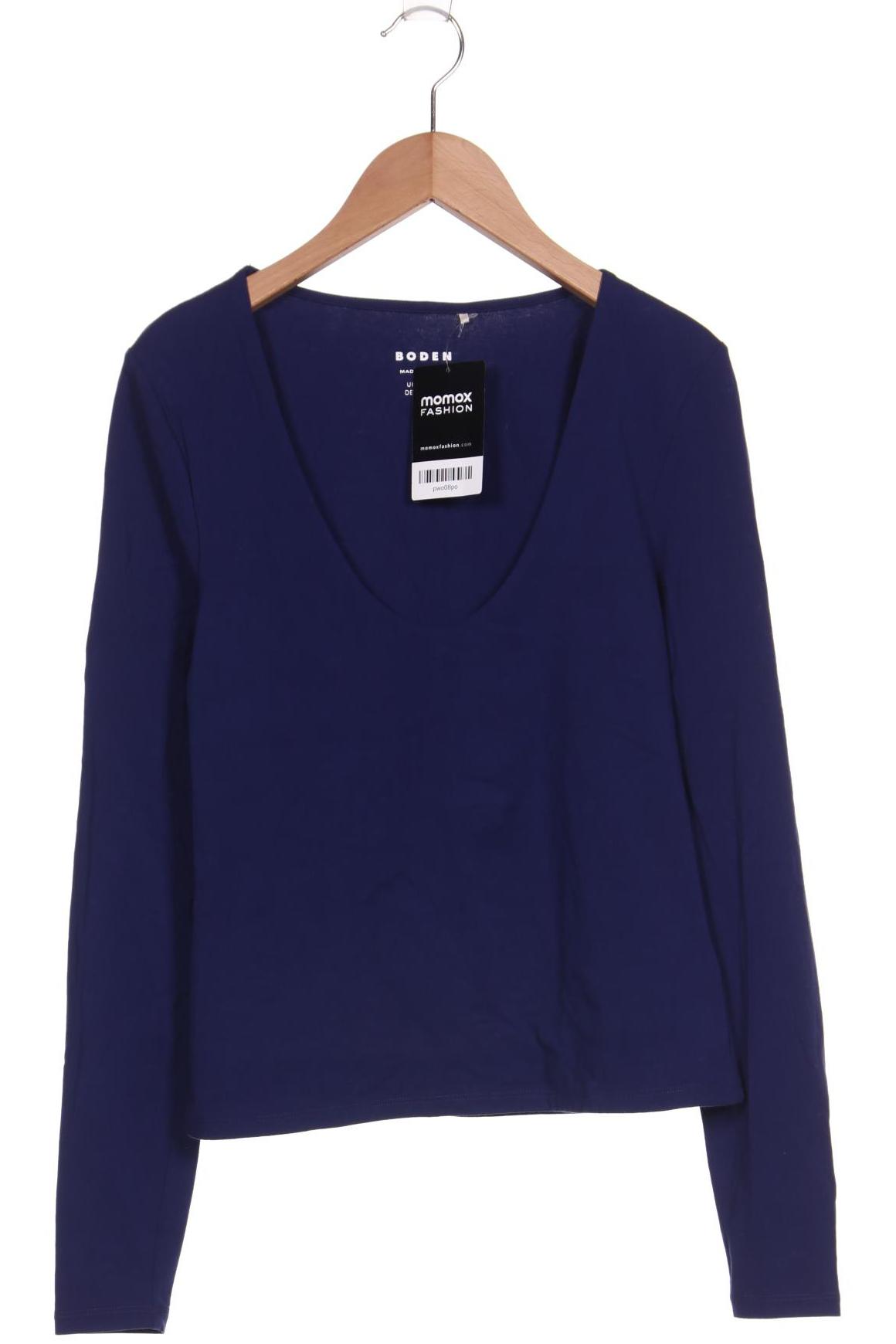 

Boden Damen Langarmshirt, marineblau