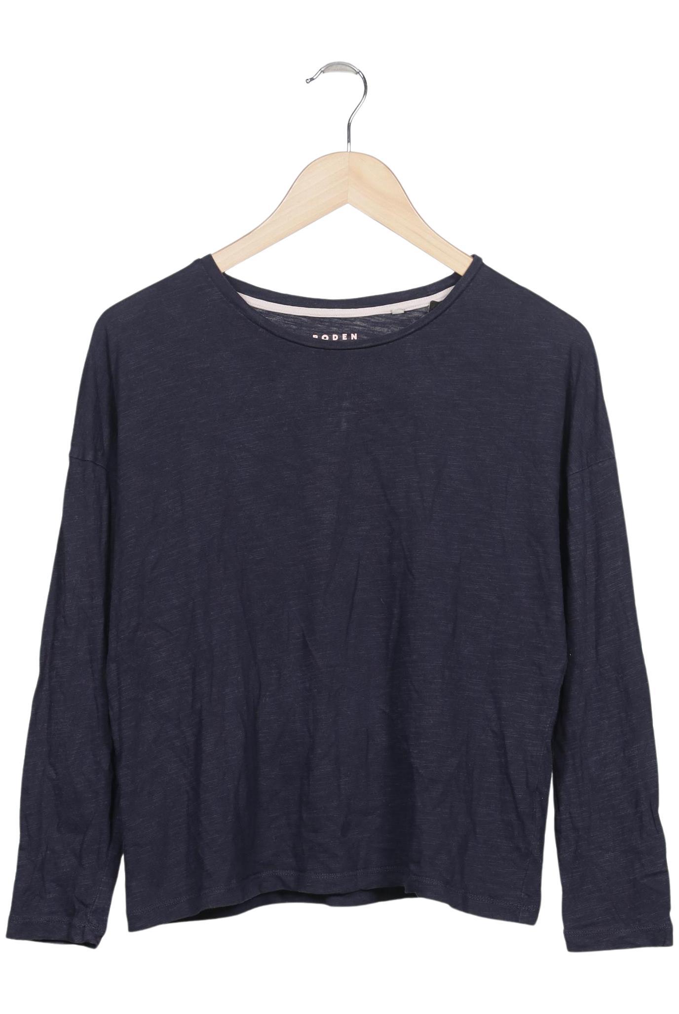 

Boden Damen Langarmshirt, marineblau, Gr. 36