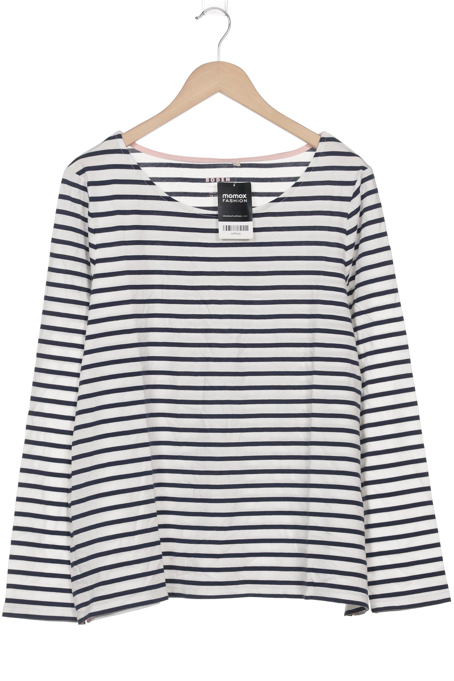 

Boden Damen Langarmshirt, weiß, Gr. 48