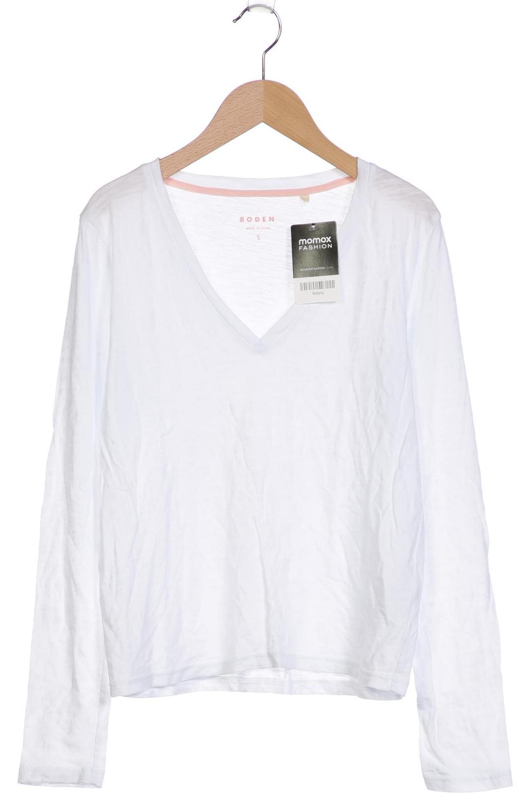 

Boden Damen Langarmshirt, weiß, Gr. 36