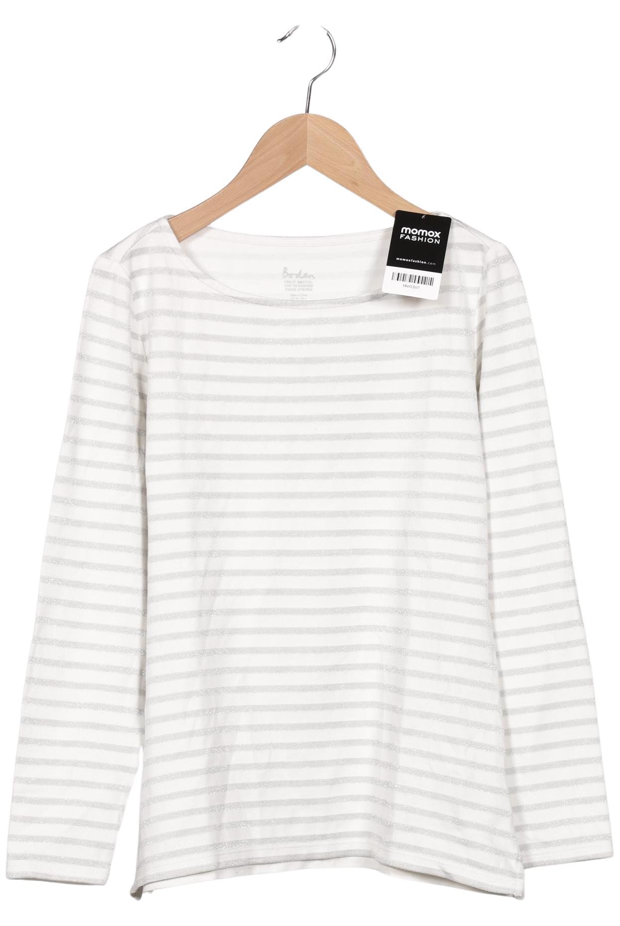 

Boden Damen Langarmshirt, weiß, Gr. 10