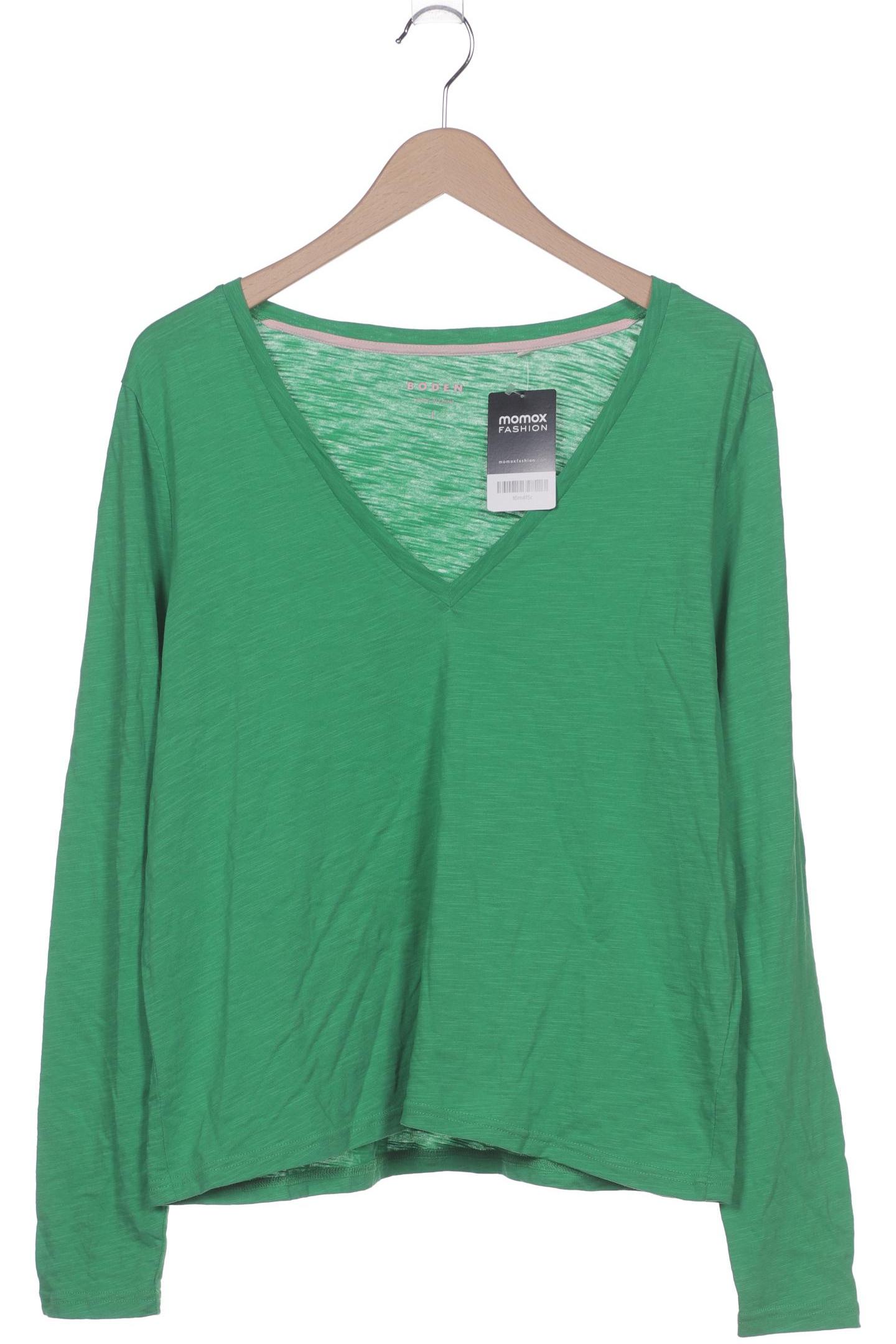 

Boden Damen Langarmshirt, grün, Gr. 42