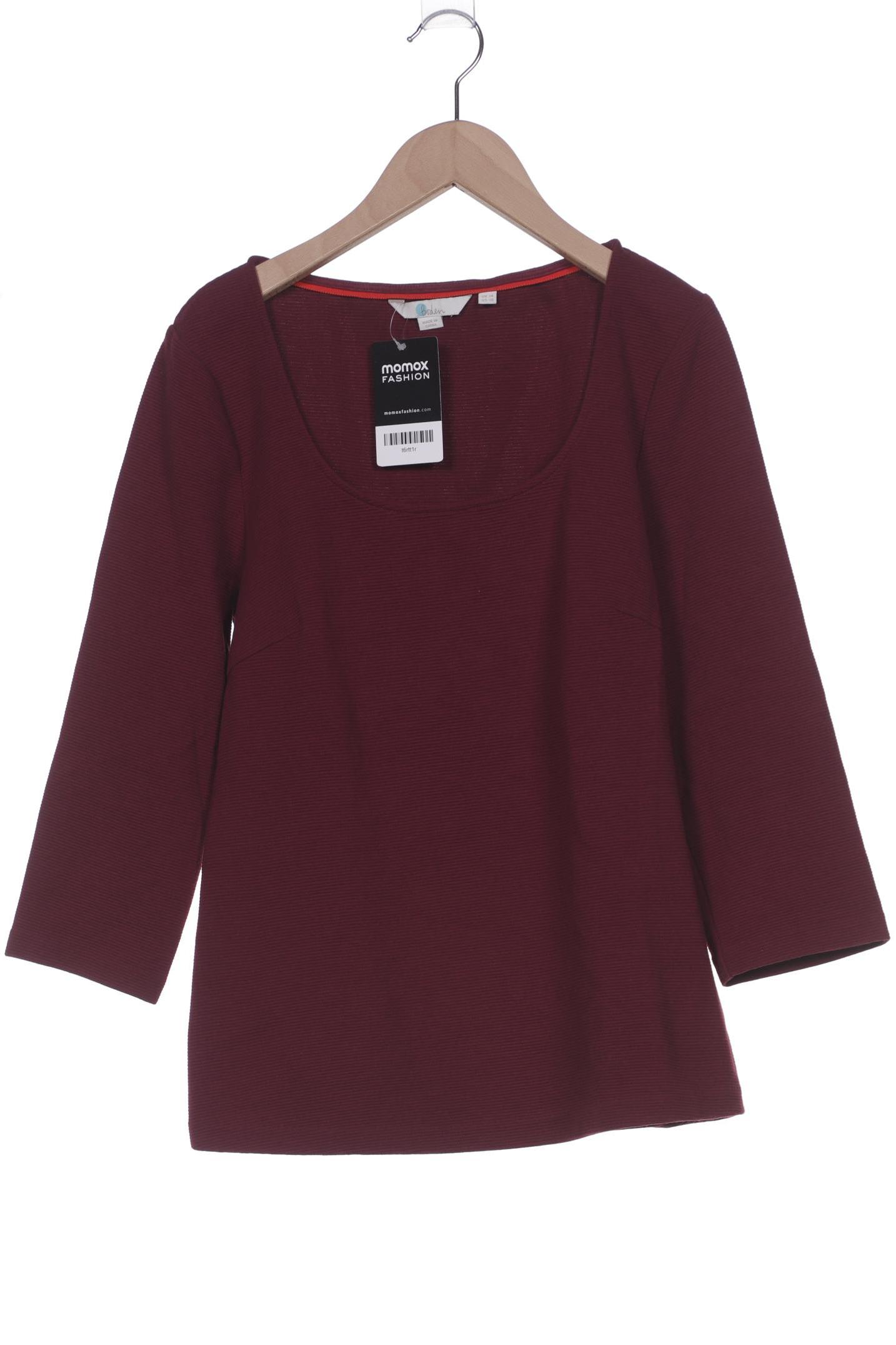

Boden Damen Langarmshirt, bordeaux, Gr. 40