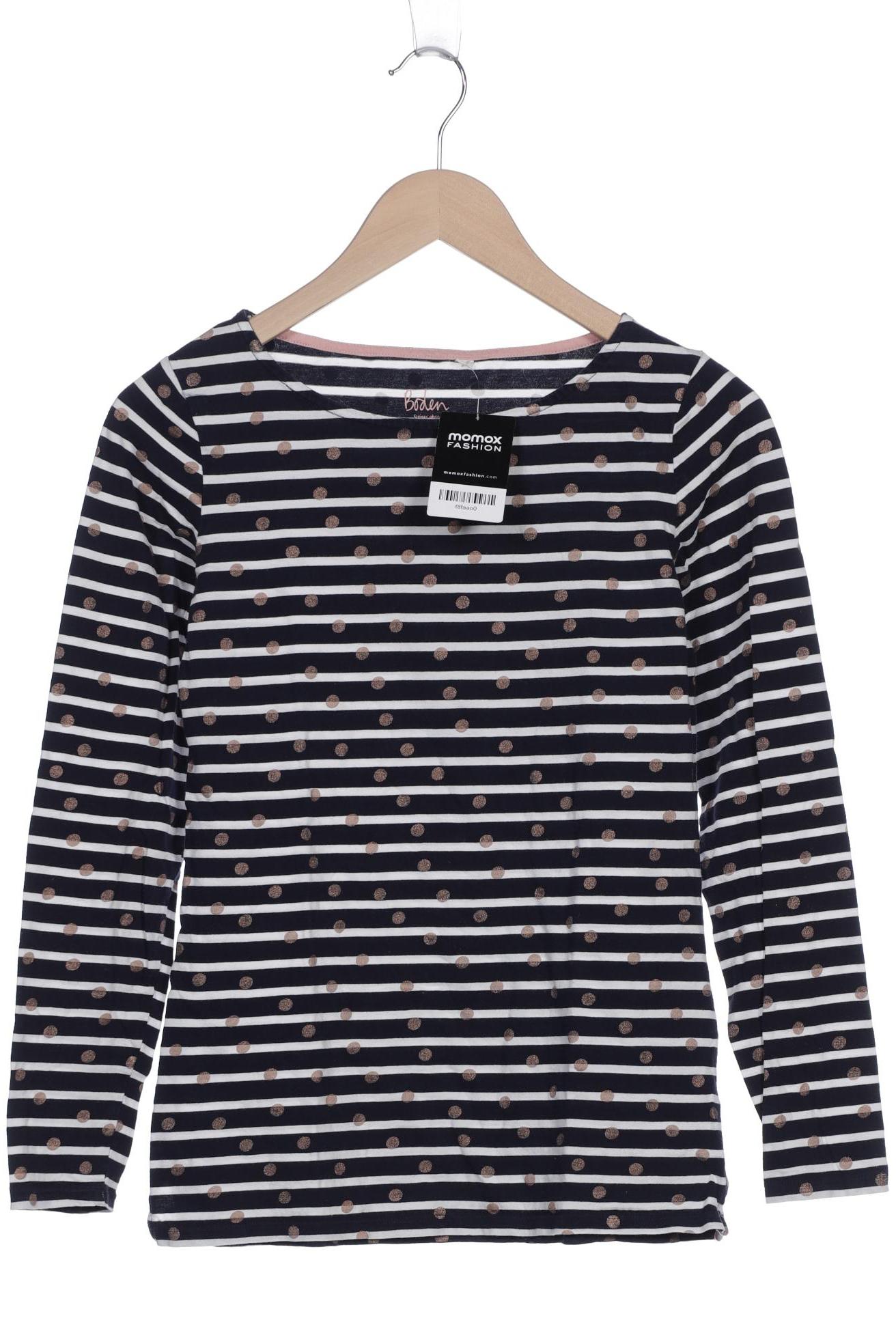 

Boden Damen Langarmshirt, marineblau