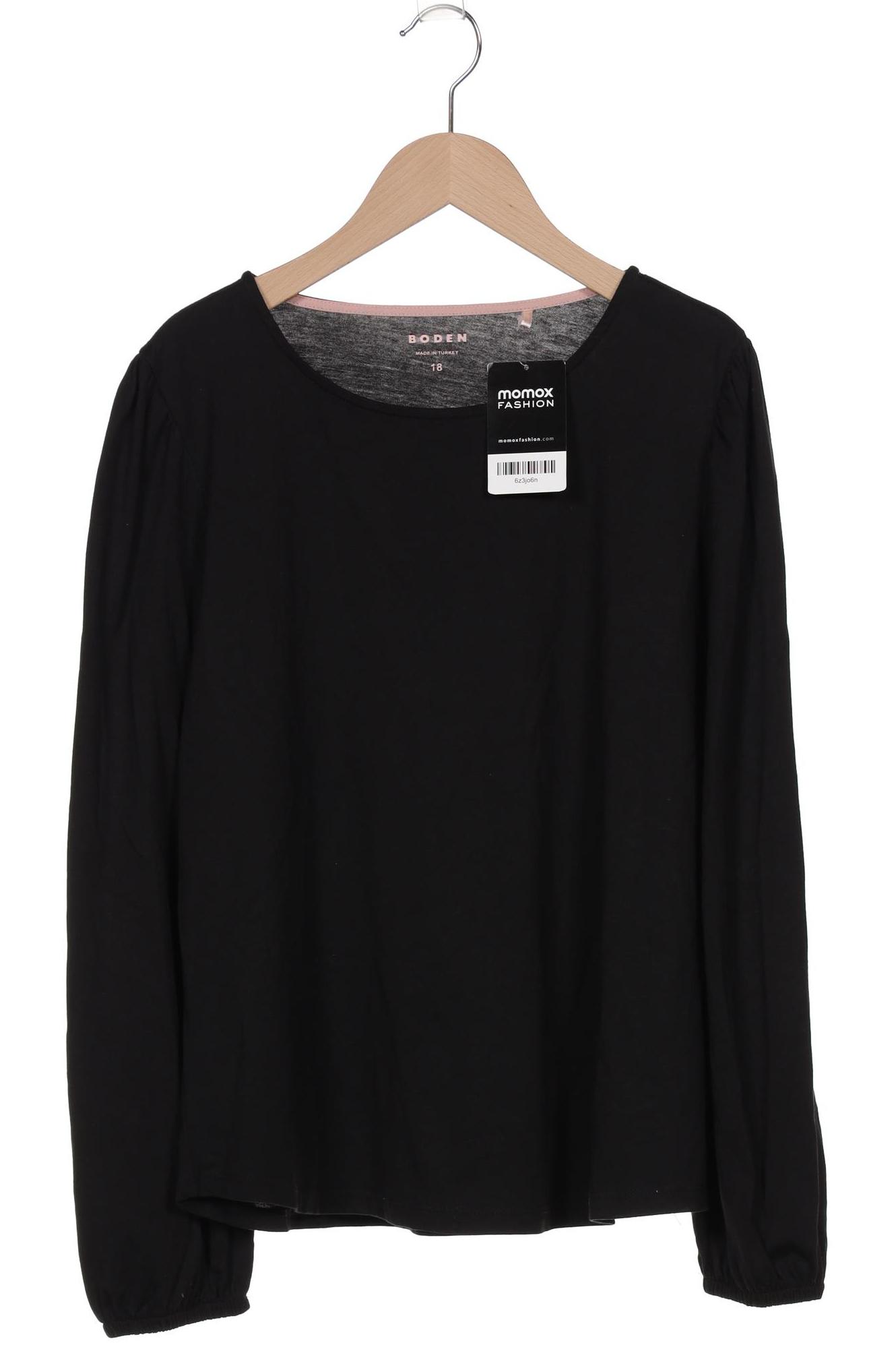 

Boden Damen Langarmshirt, schwarz, Gr. 18