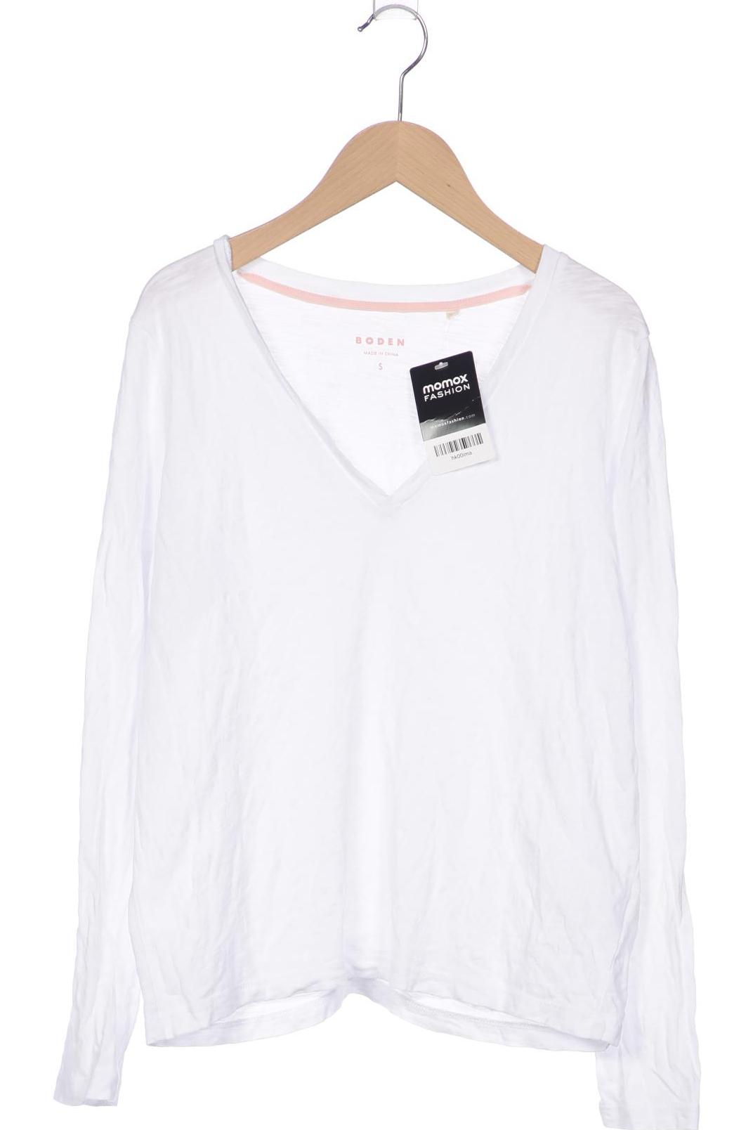 

Boden Damen Langarmshirt, weiß, Gr. 36