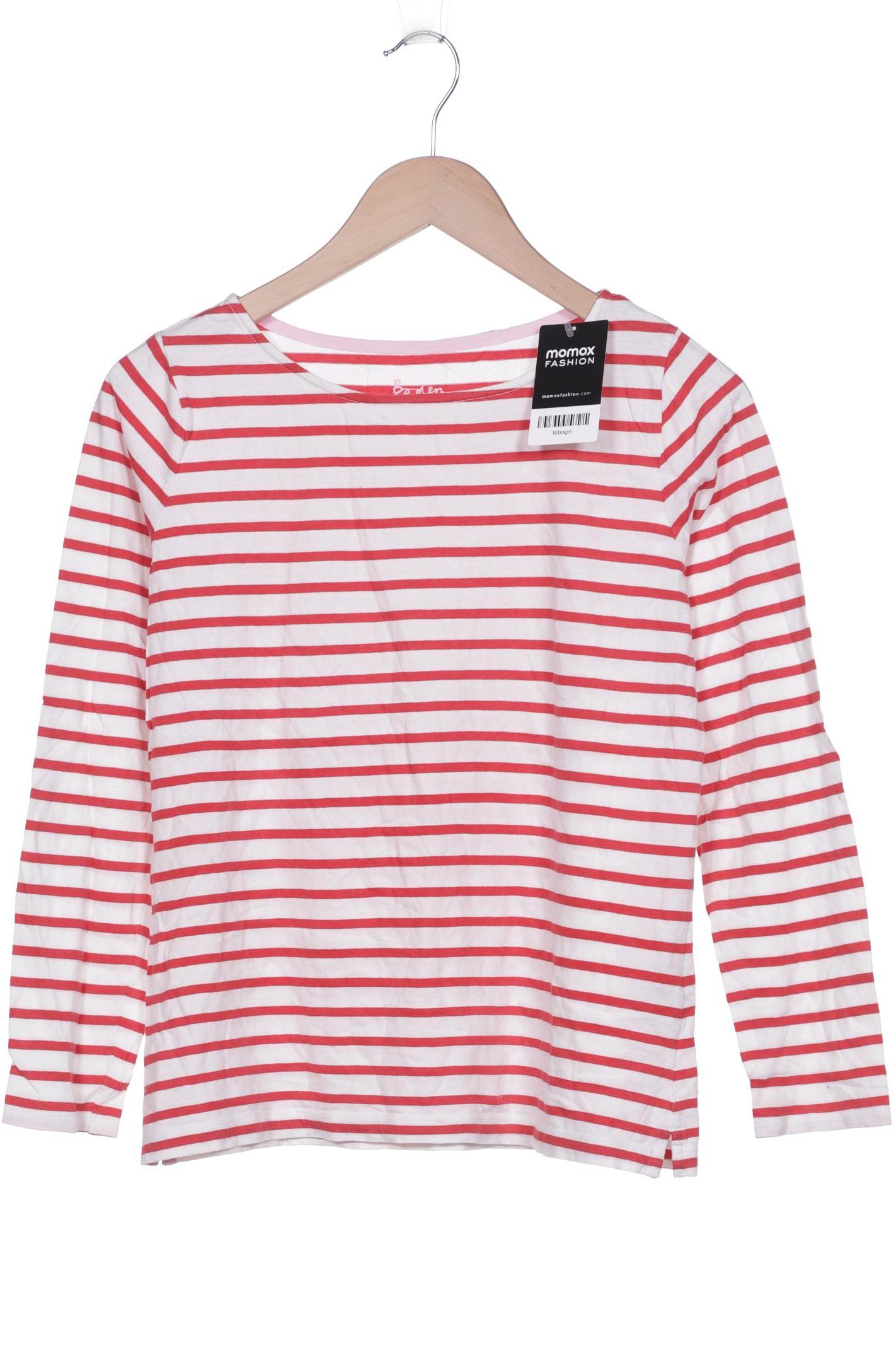 

Boden Damen Langarmshirt, weiß