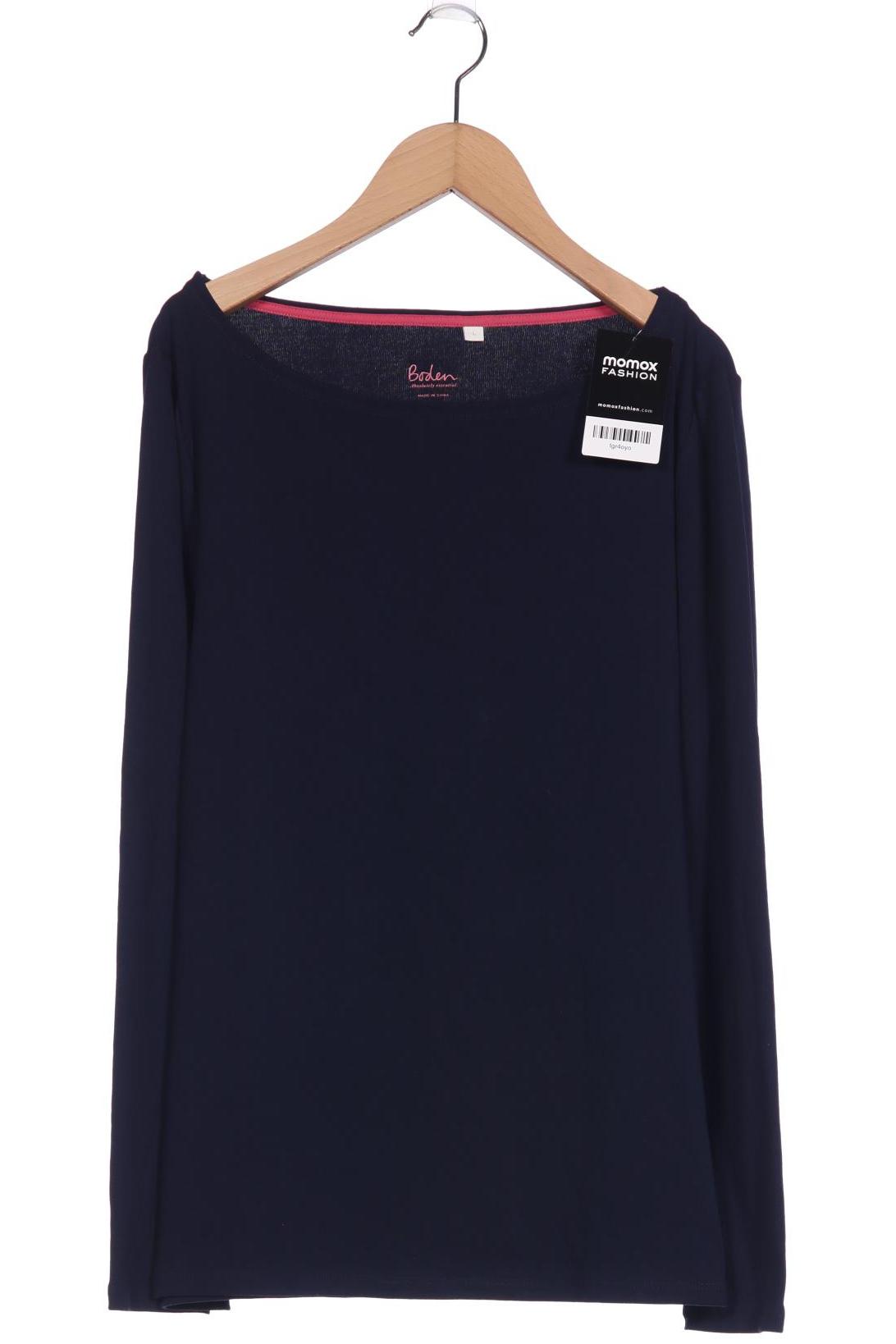 

Boden Damen Langarmshirt, marineblau