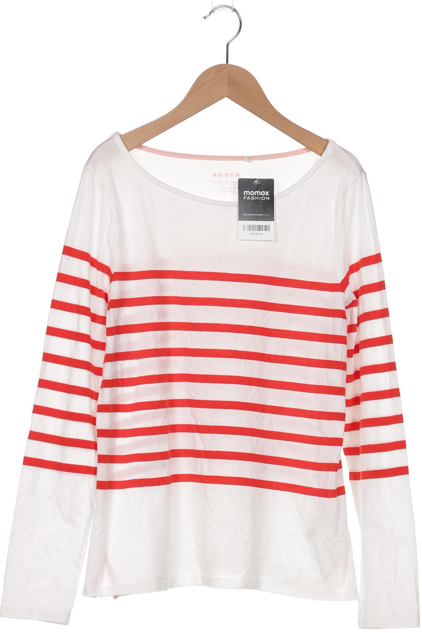 

Boden Damen Langarmshirt, weiß, Gr. 38