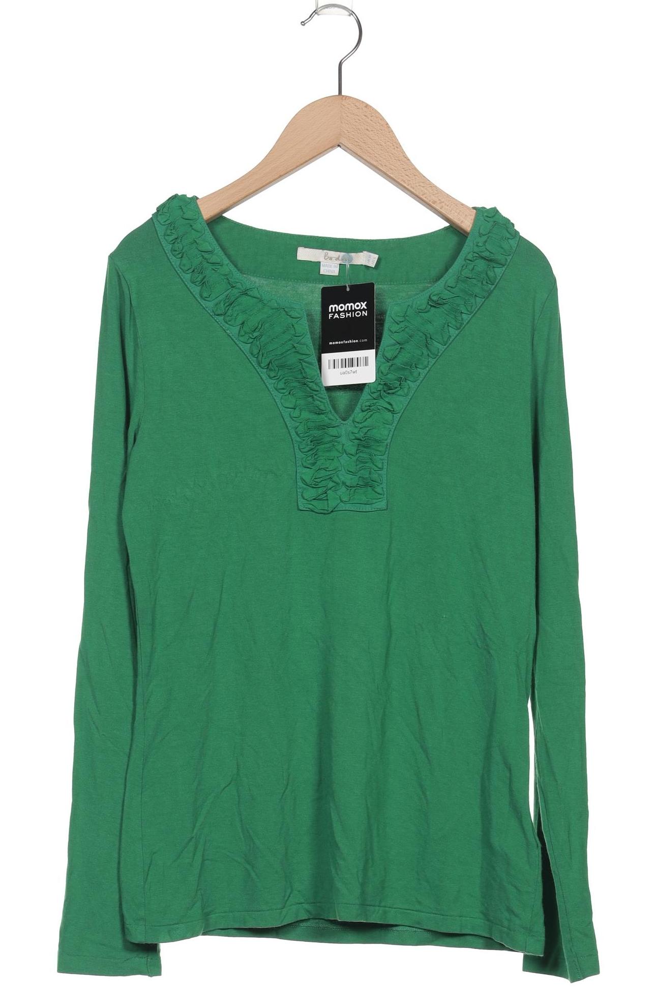 

Boden Damen Langarmshirt, grün, Gr. 10