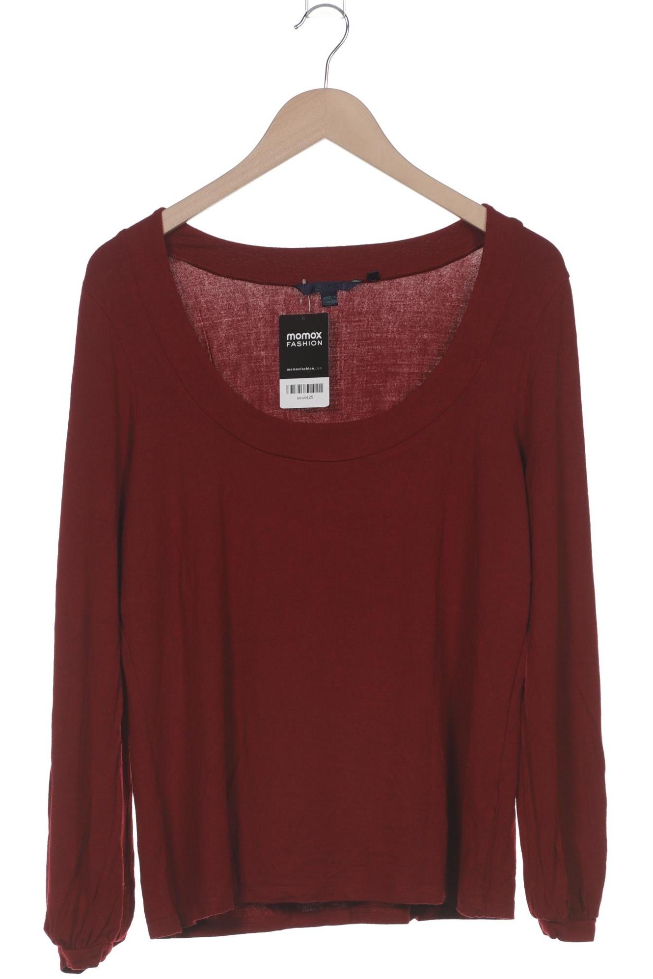 

Boden Damen Langarmshirt, bordeaux, Gr. 16