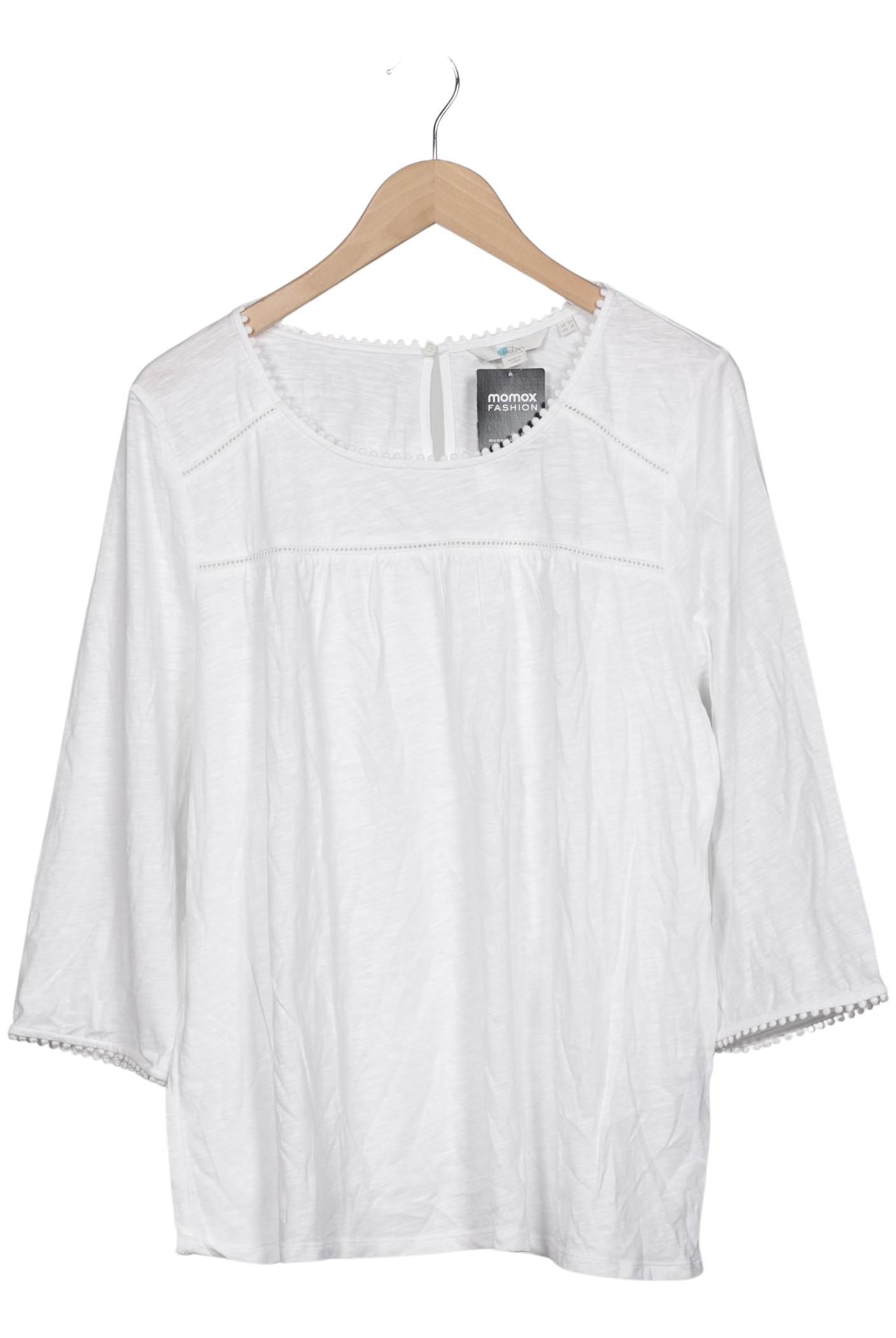 

Boden Damen Langarmshirt, weiß, Gr. 48