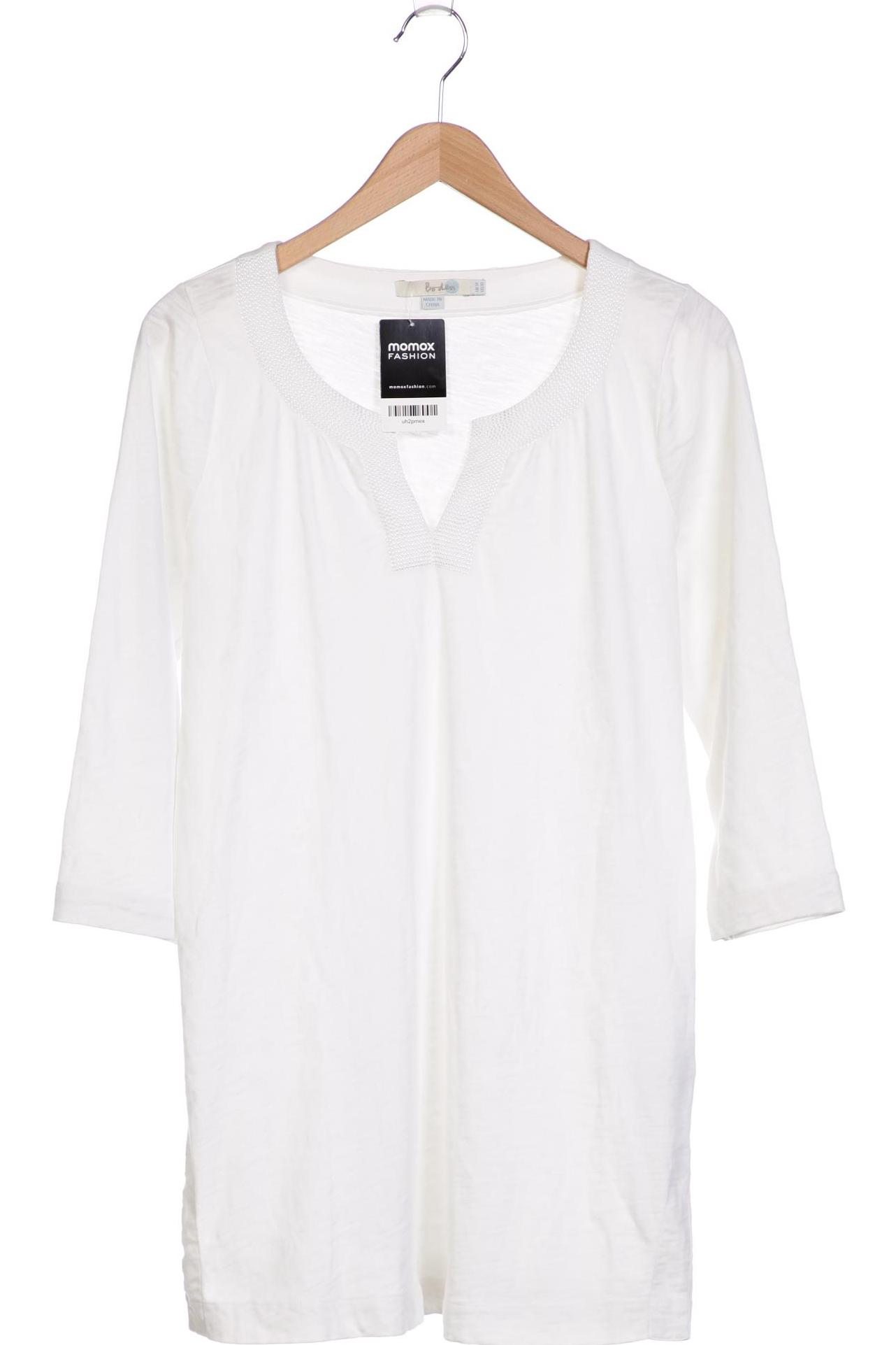 

Boden Damen Langarmshirt, weiß