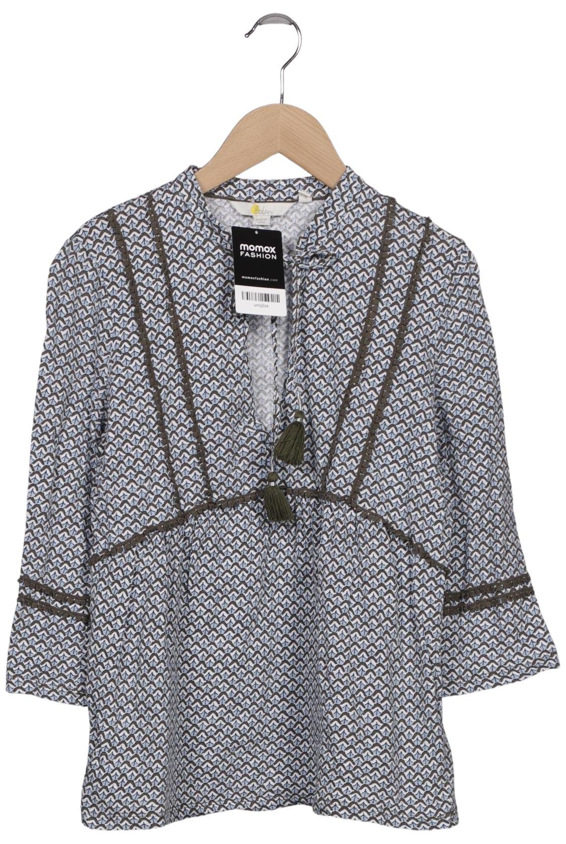 

Boden Damen Langarmshirt, hellblau, Gr. 34