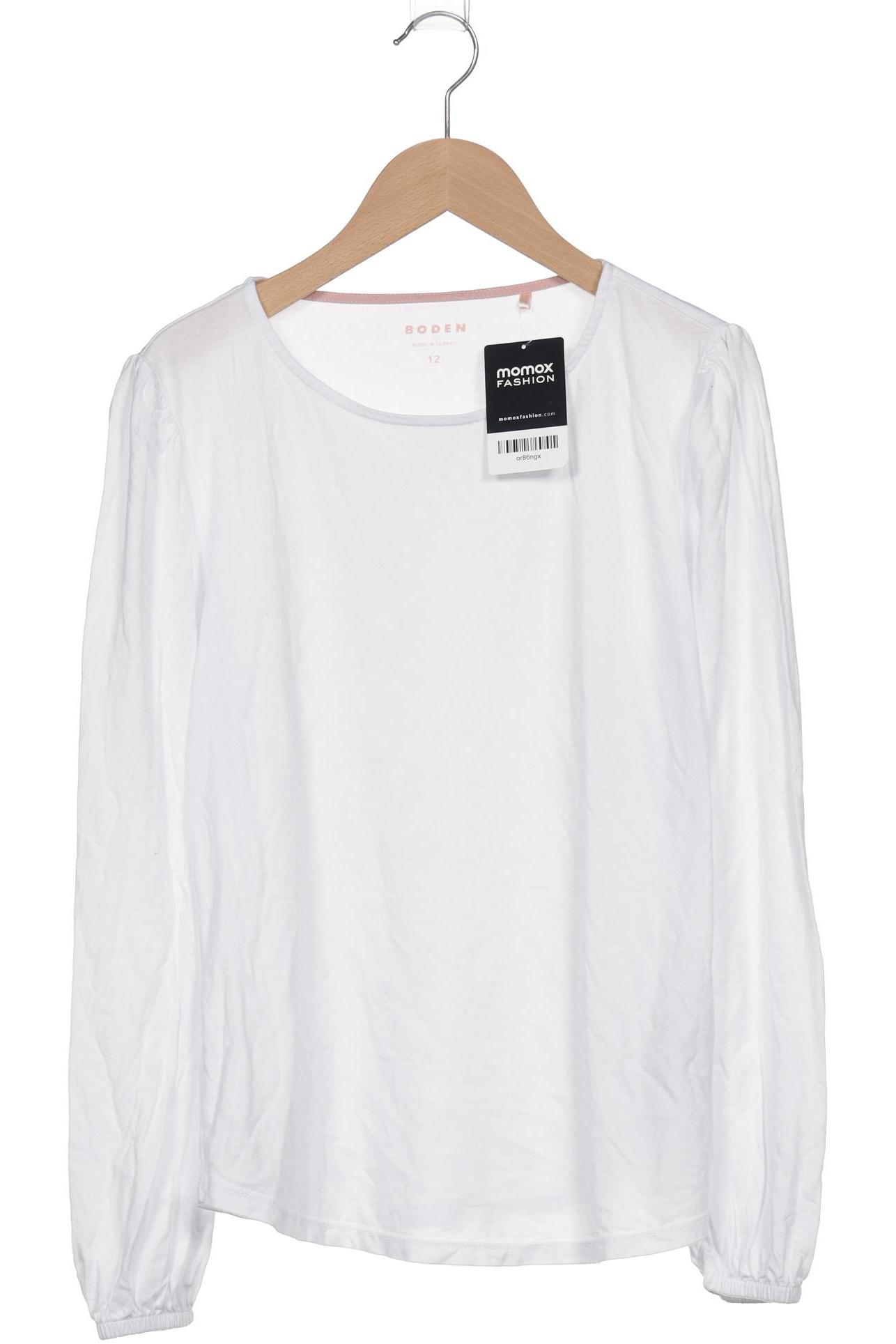 

Boden Damen Langarmshirt, weiß, Gr. 12