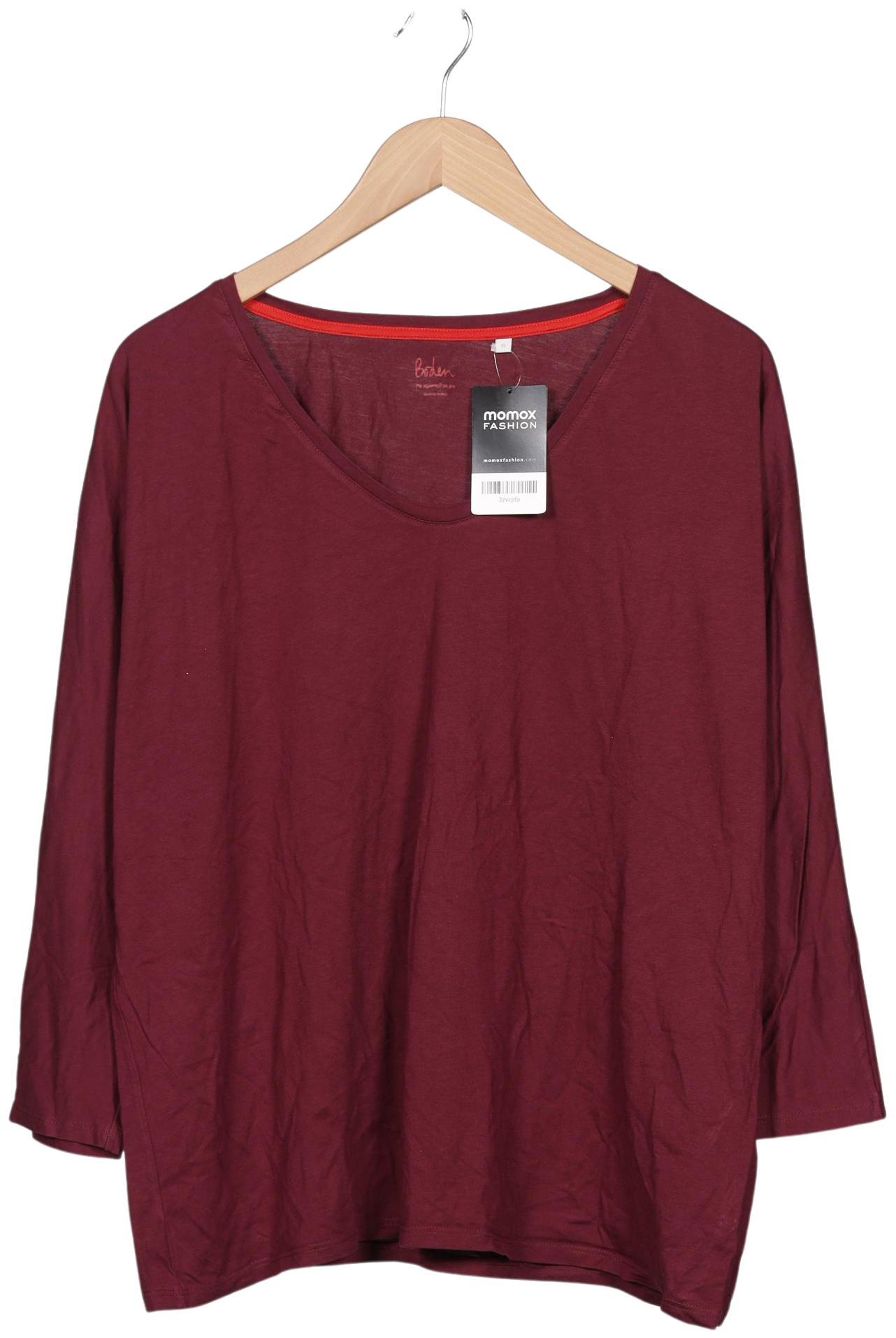 

Boden Damen Langarmshirt, bordeaux, Gr. 44