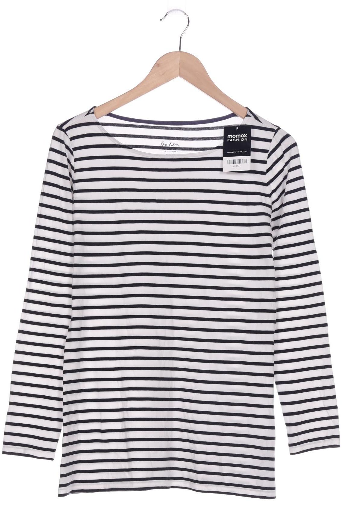 

Boden Damen Langarmshirt, weiß, Gr. 10
