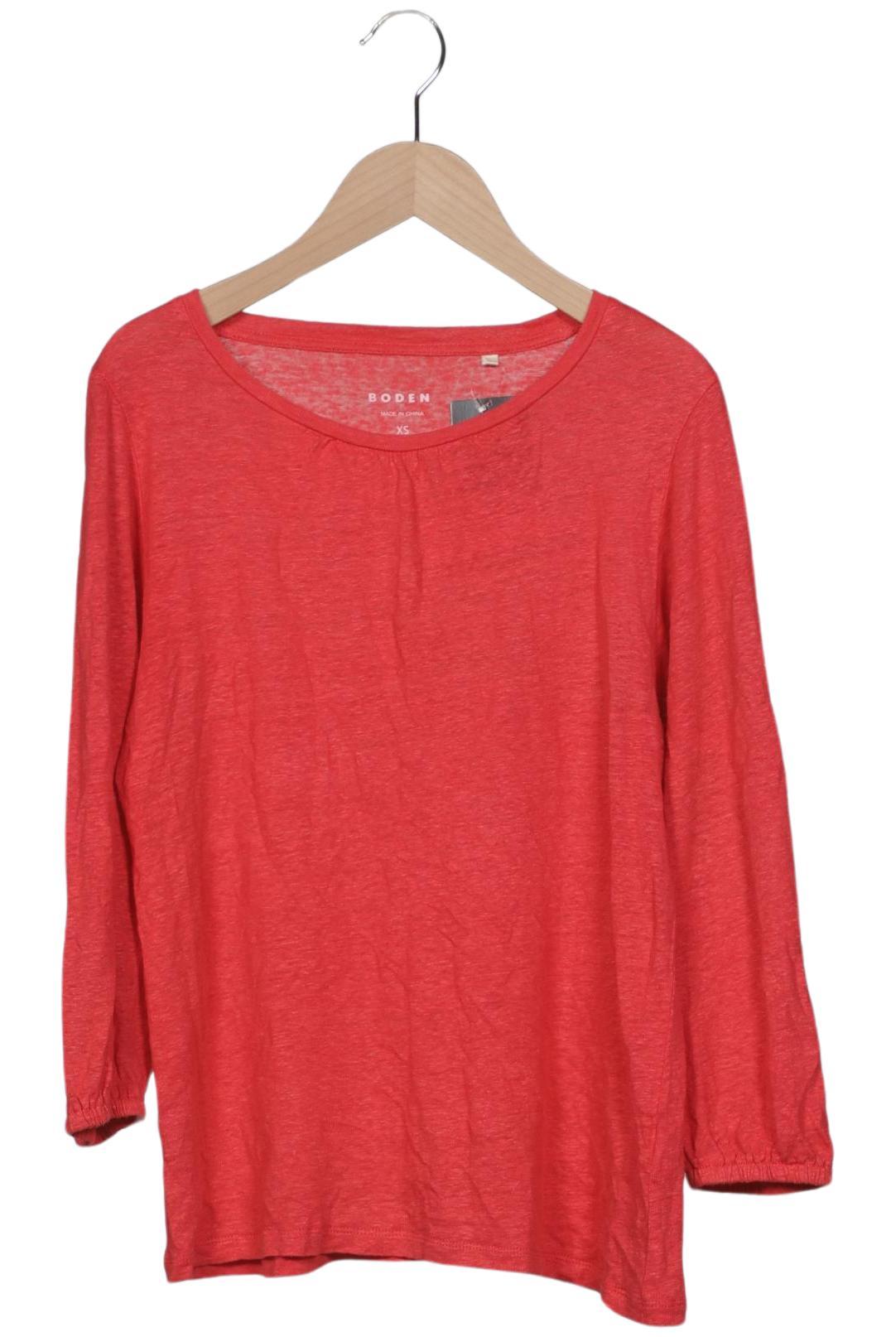 

Boden Damen Langarmshirt, rot, Gr. 34