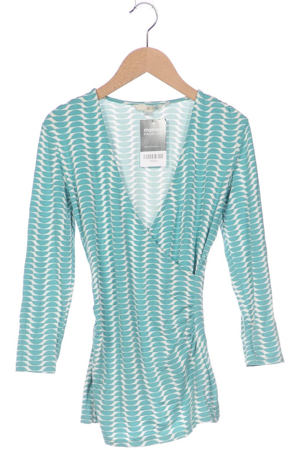 

Boden Damen Langarmshirt, türkis, Gr. 34
