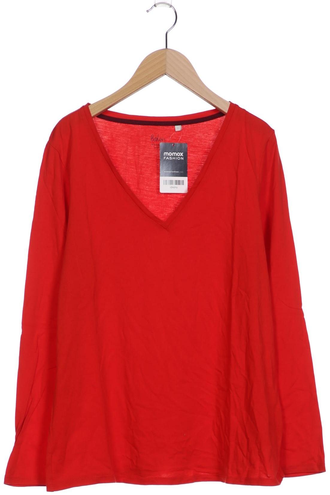 

Boden Damen Langarmshirt, rot, Gr. 42