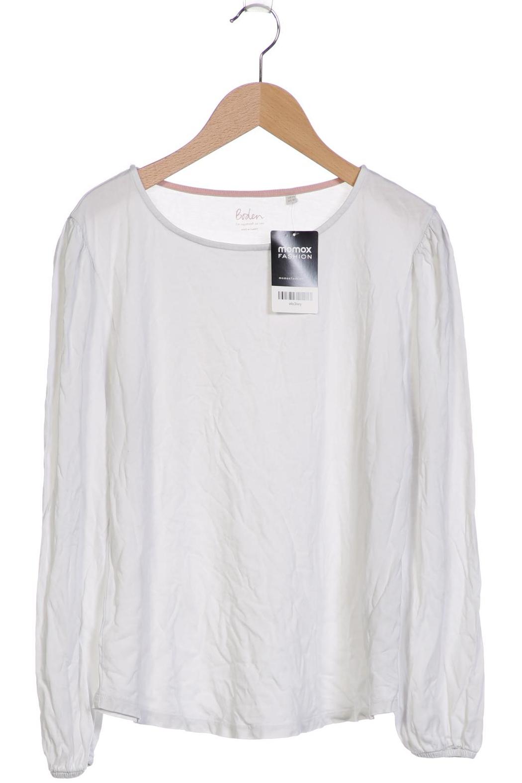 

Boden Damen Langarmshirt, weiß, Gr. 40
