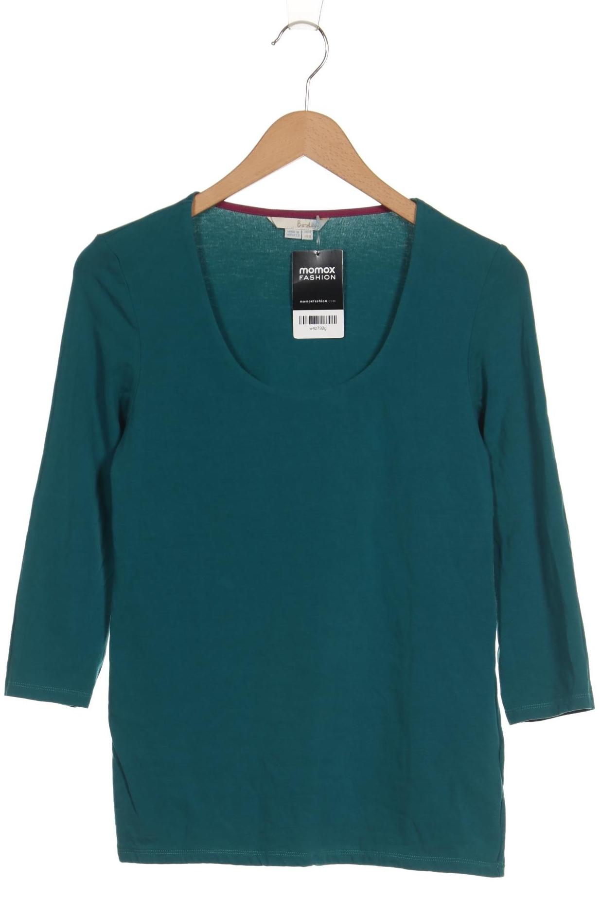 

Boden Damen Langarmshirt, türkis, Gr. 40