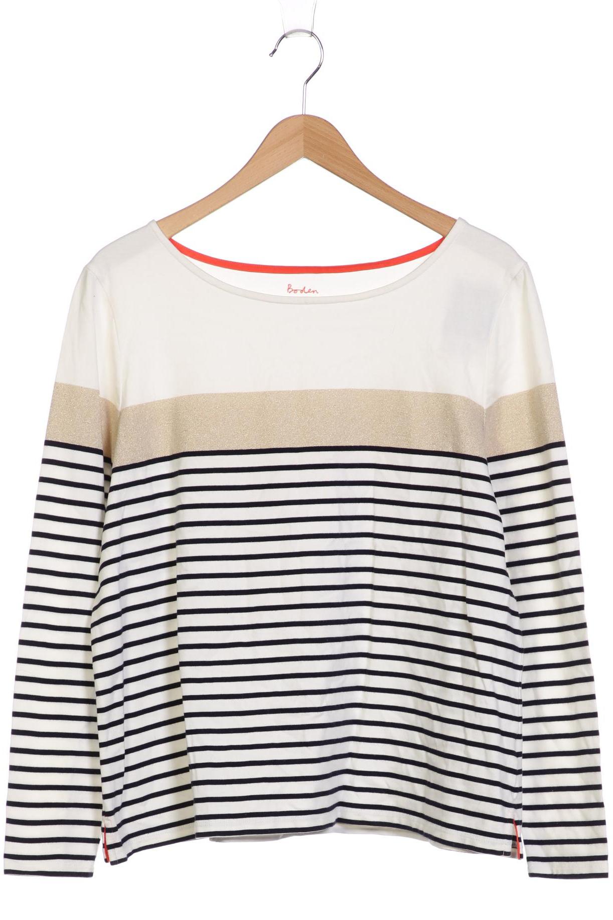 

Boden Damen Langarmshirt, weiß, Gr. 44
