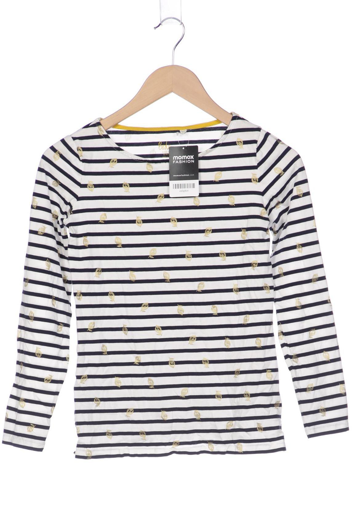 

Boden Damen Langarmshirt, weiß
