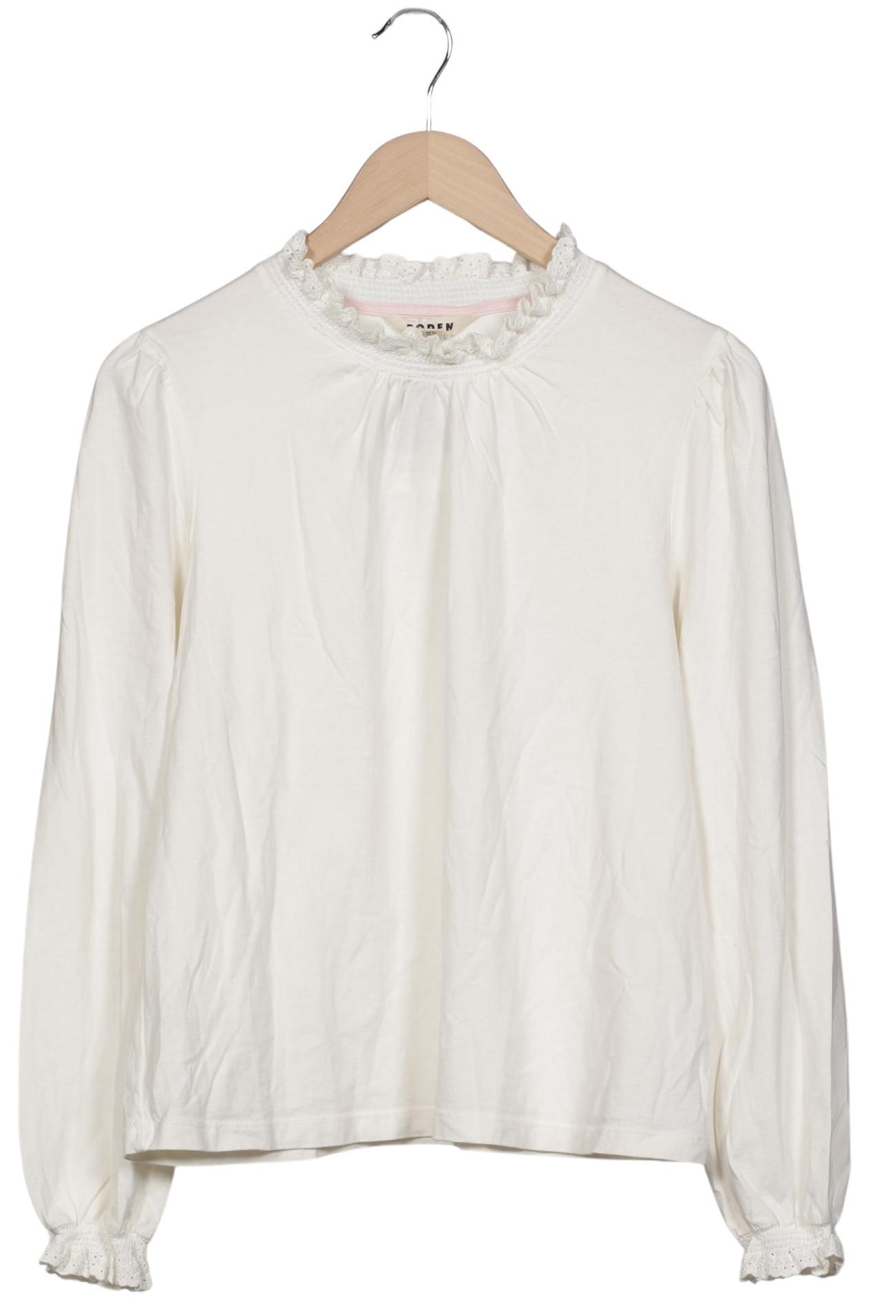 

Boden Damen Langarmshirt, weiß, Gr. 44