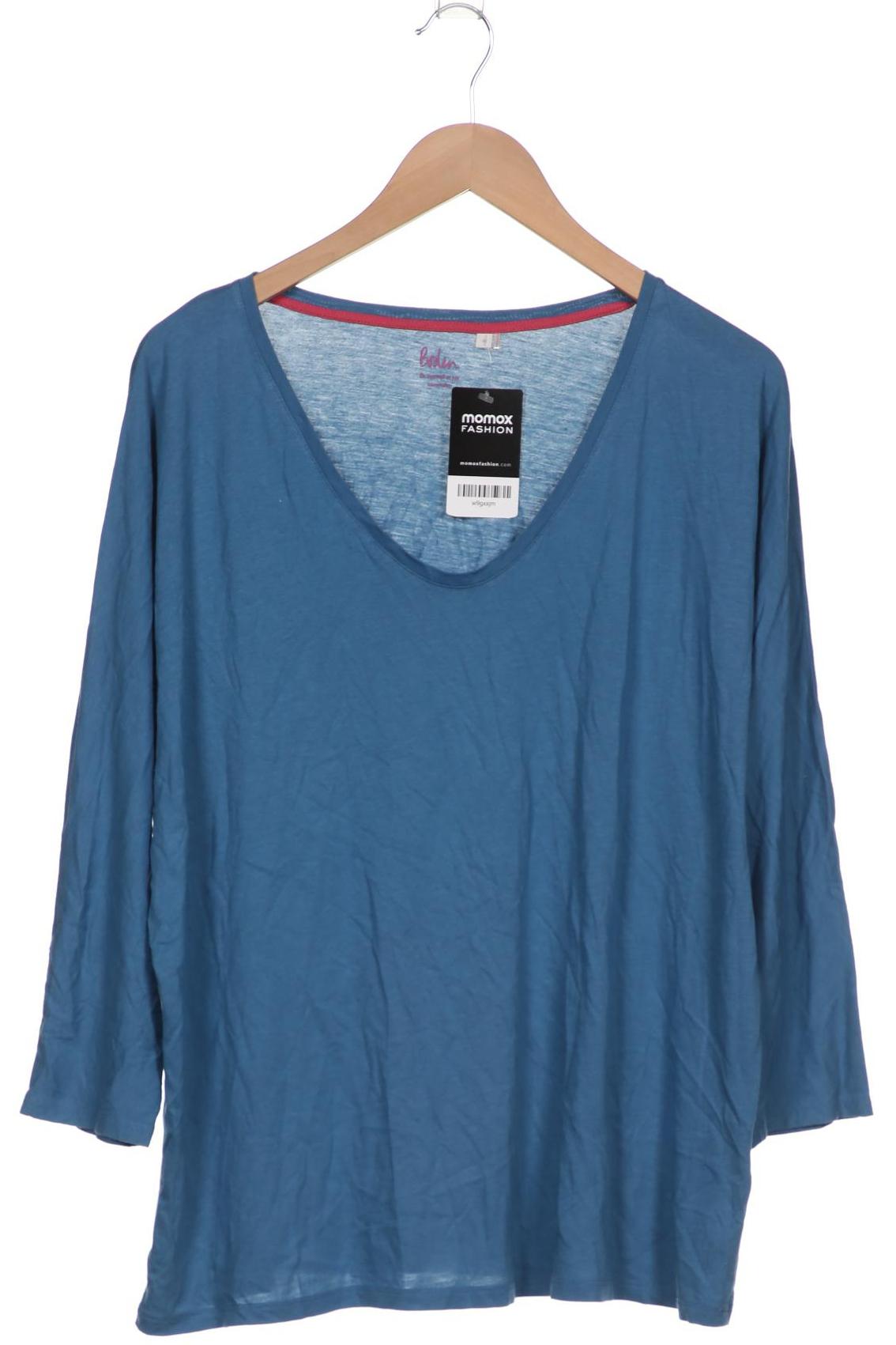 

Boden Damen Langarmshirt, blau