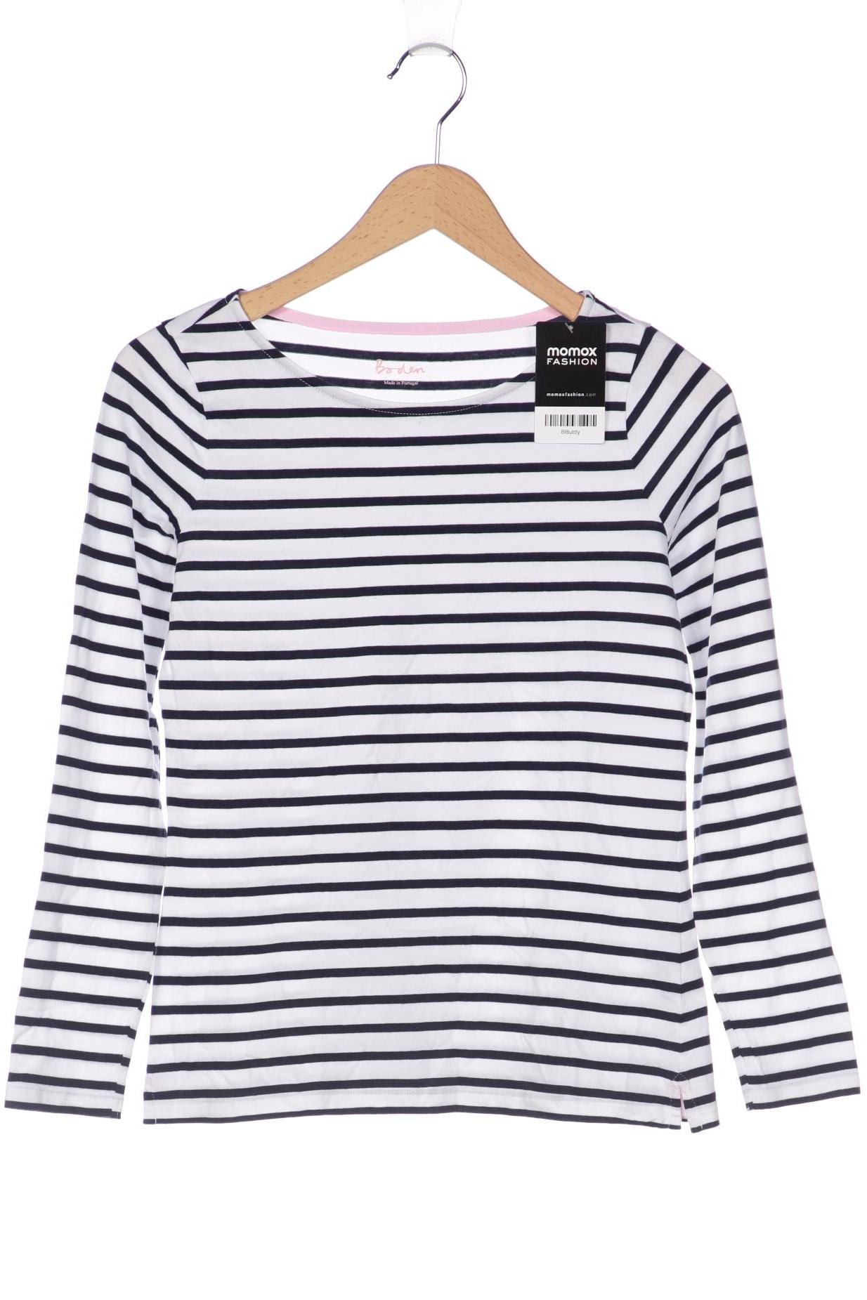 

Boden Damen Langarmshirt, weiß