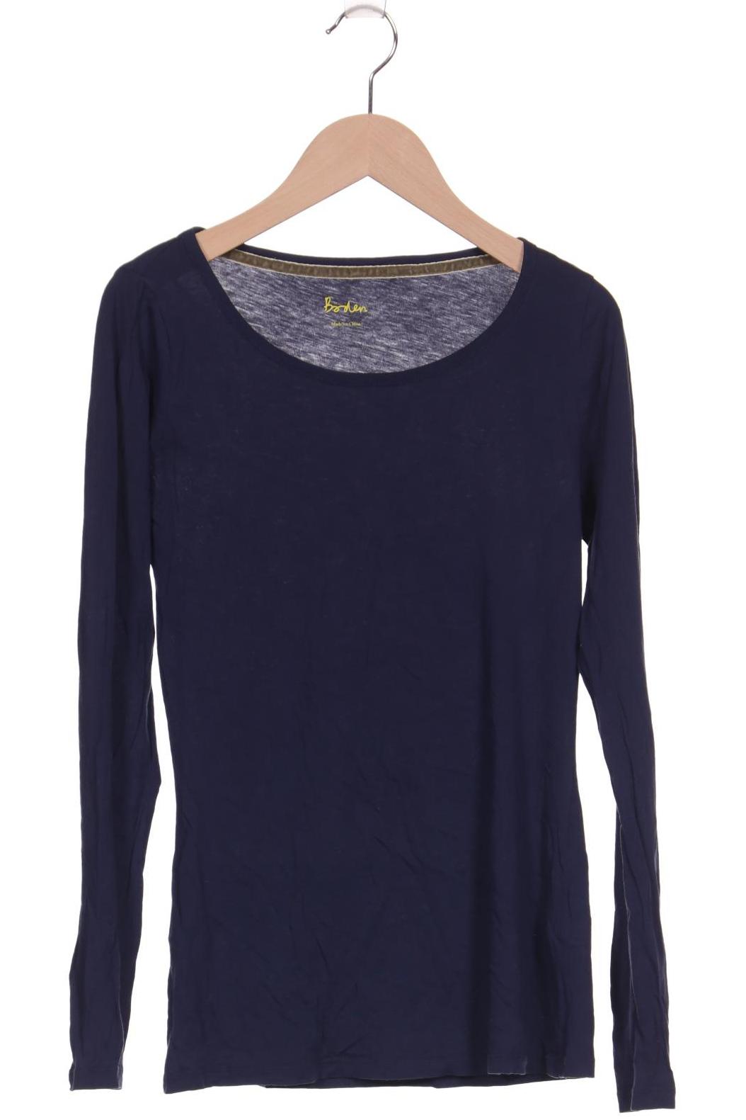 

Boden Damen Langarmshirt, marineblau