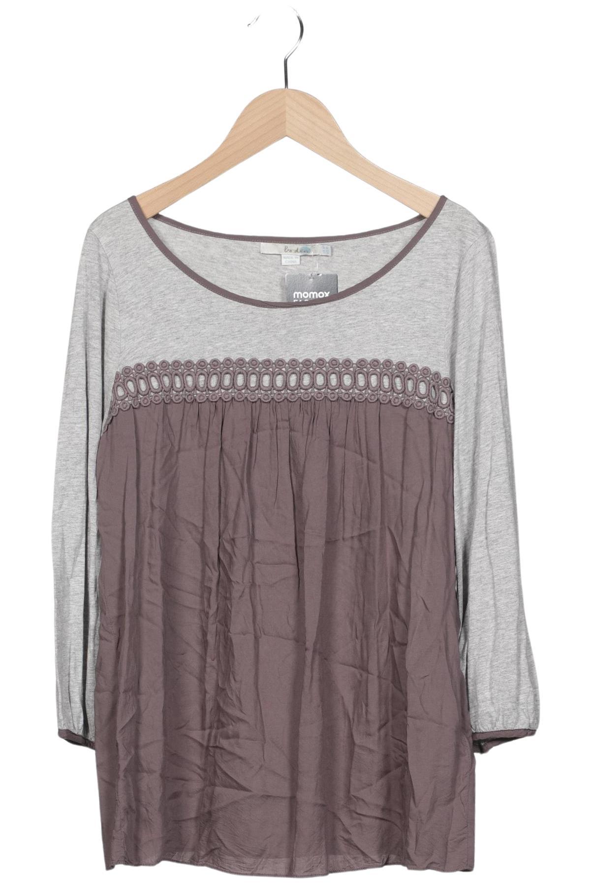 

Boden Damen Langarmshirt, grau, Gr. 40