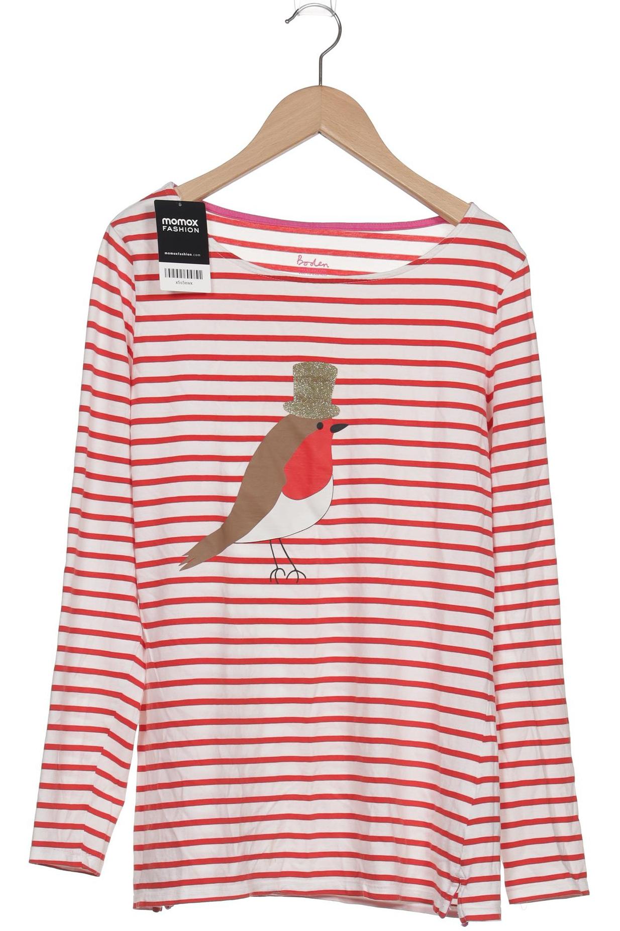 

Boden Damen Langarmshirt, rot, Gr. 14