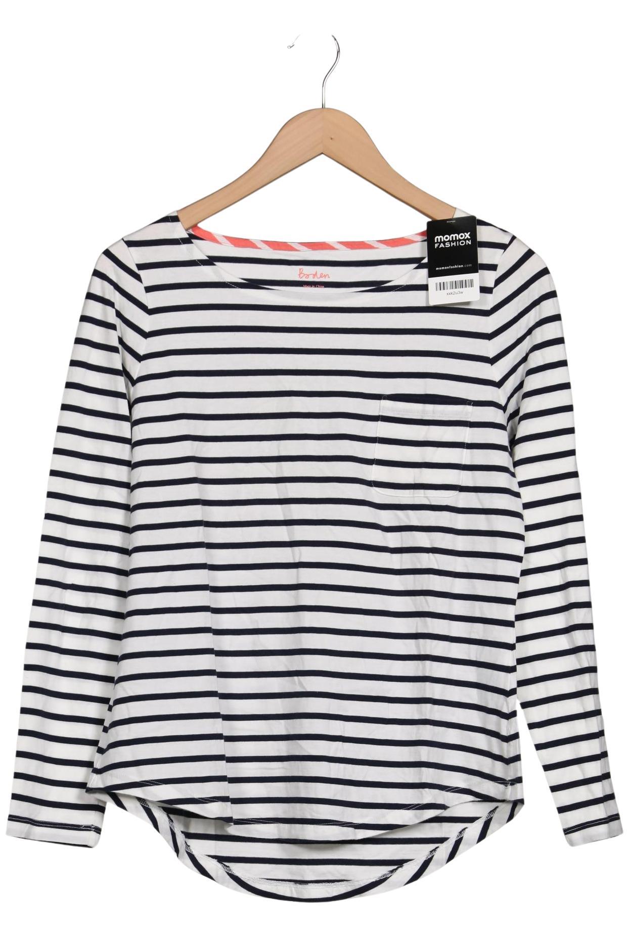 

Boden Damen Langarmshirt, weiß, Gr. 40