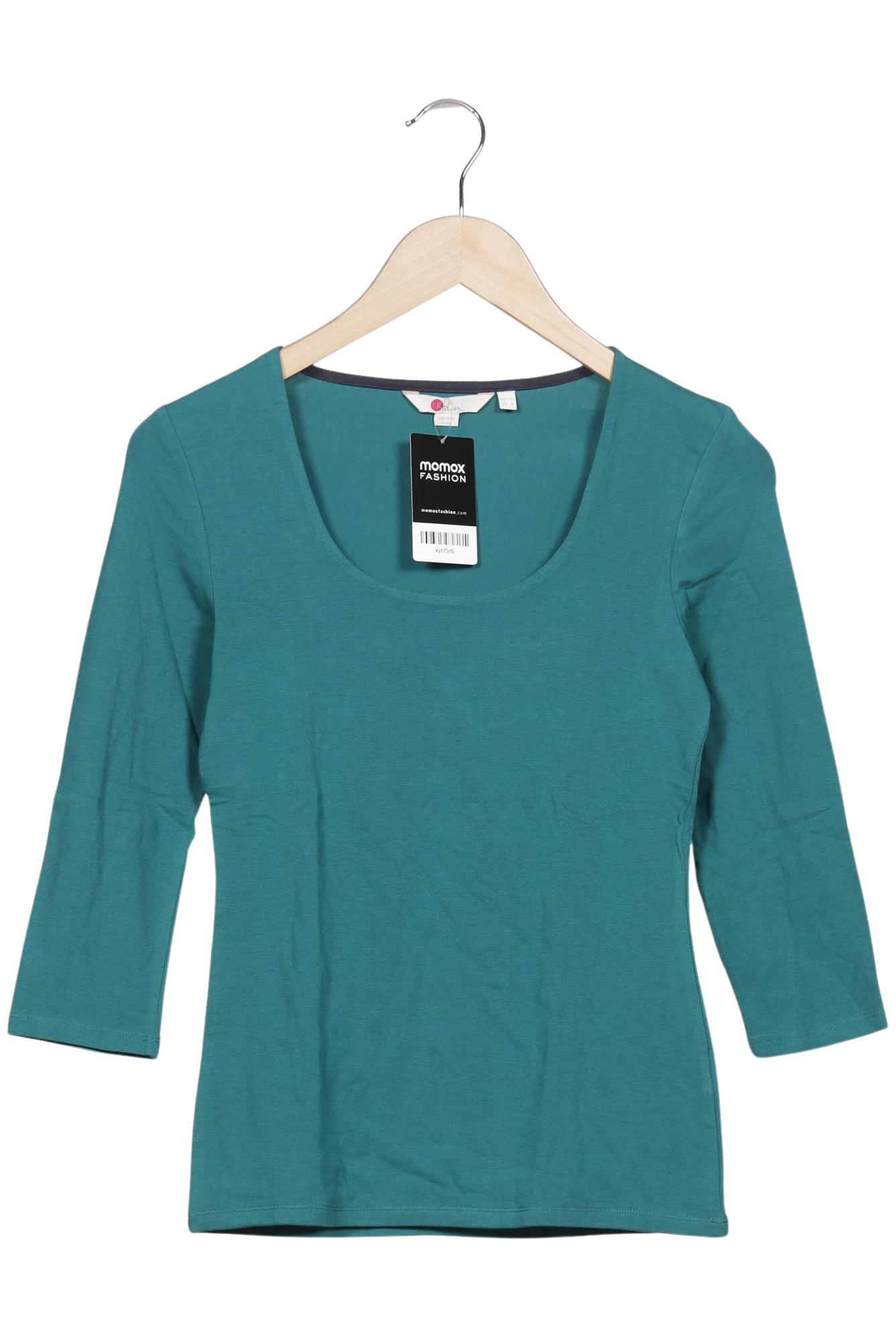 

Boden Damen Langarmshirt, türkis, Gr. 34
