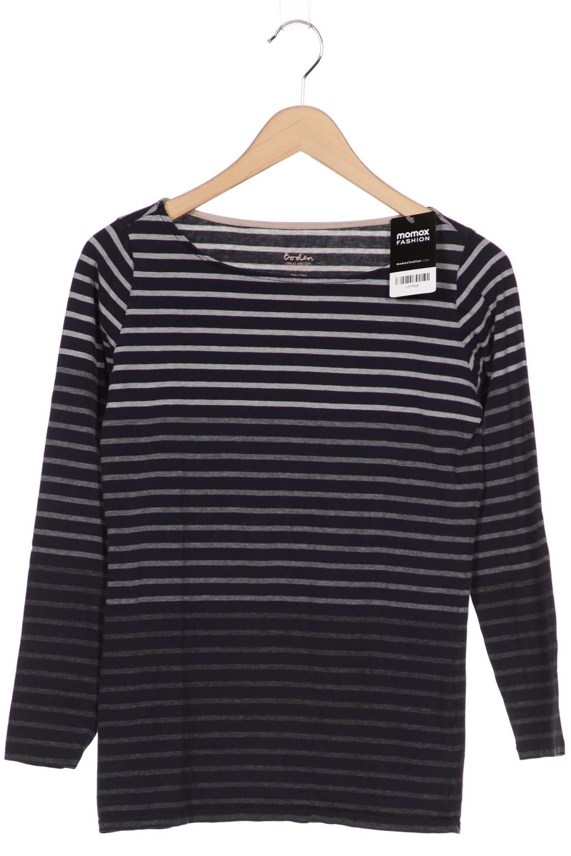 

Boden Damen Langarmshirt, marineblau