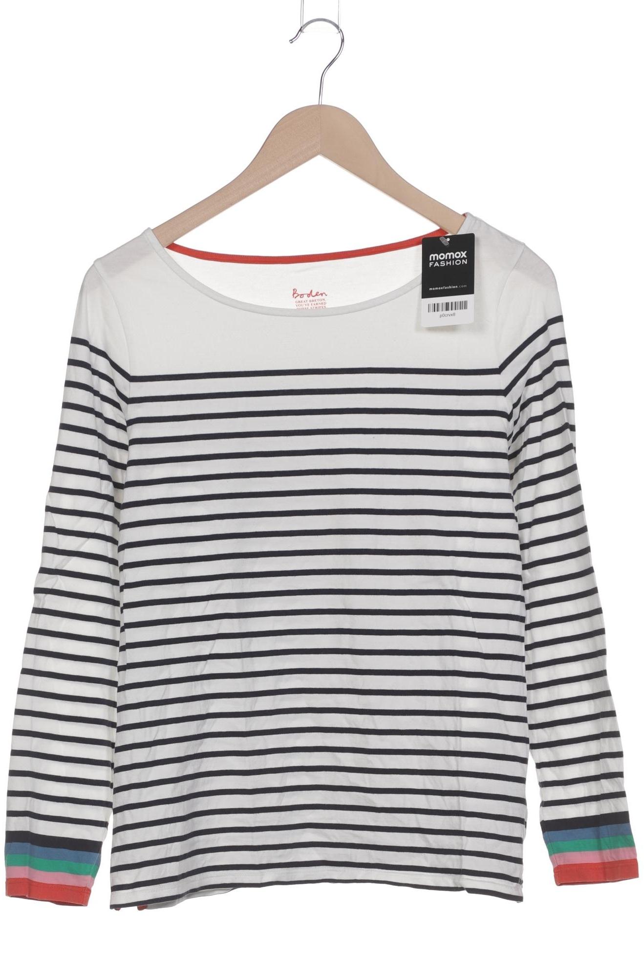 

Boden Damen Langarmshirt, weiß, Gr. 12