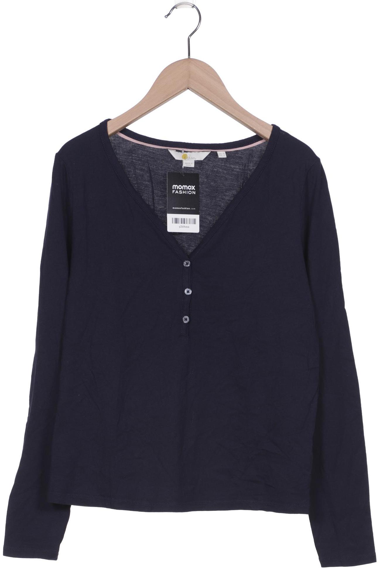 

Boden Damen Langarmshirt, marineblau