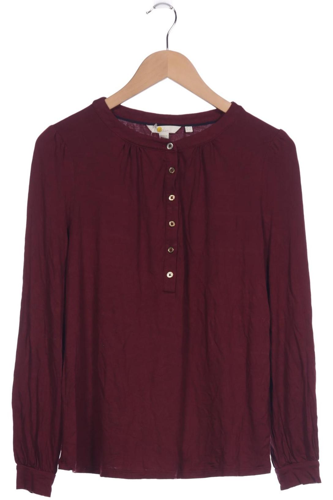 

Boden Damen Langarmshirt, bordeaux, Gr. 38