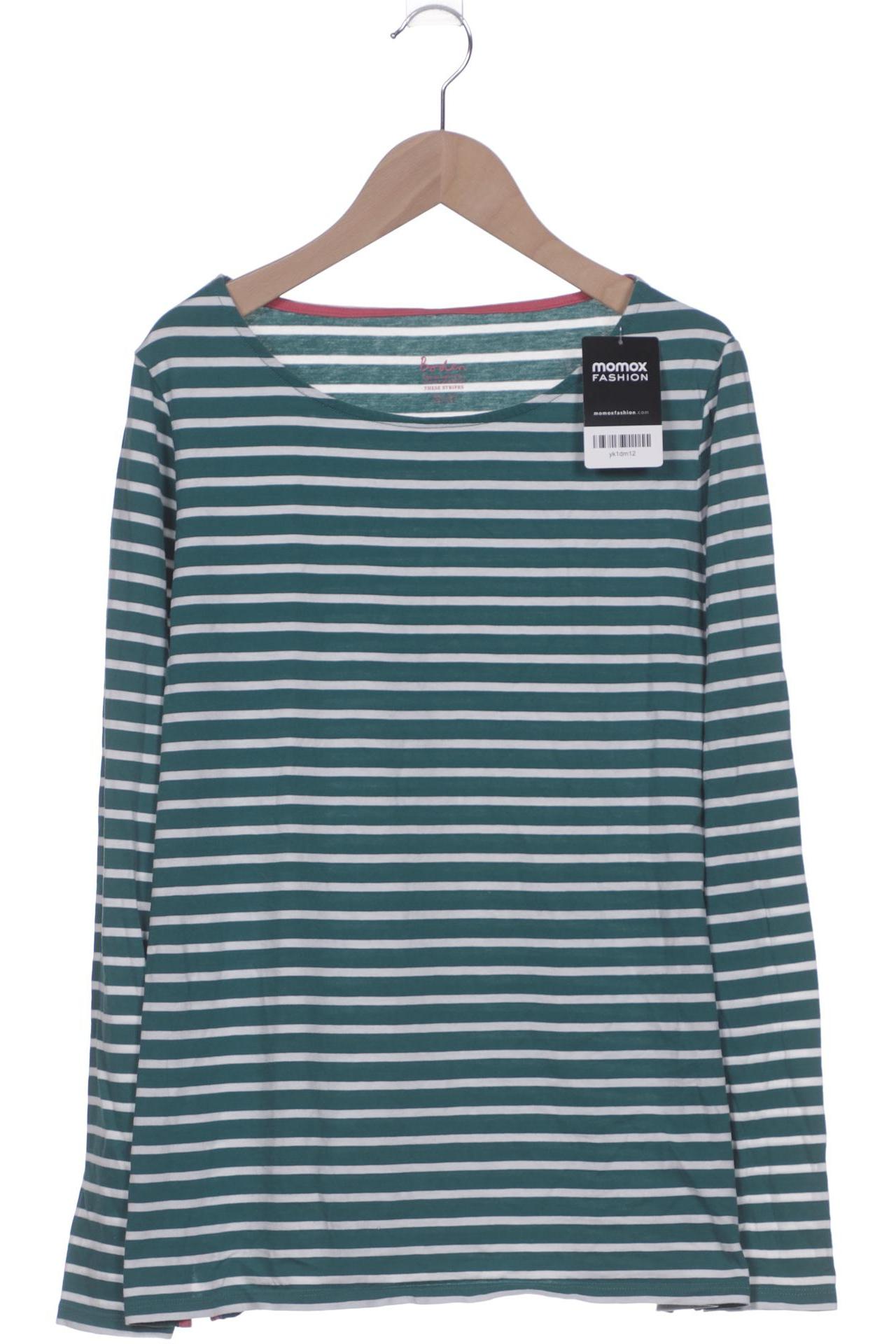 

Boden Damen Langarmshirt, türkis, Gr. 14