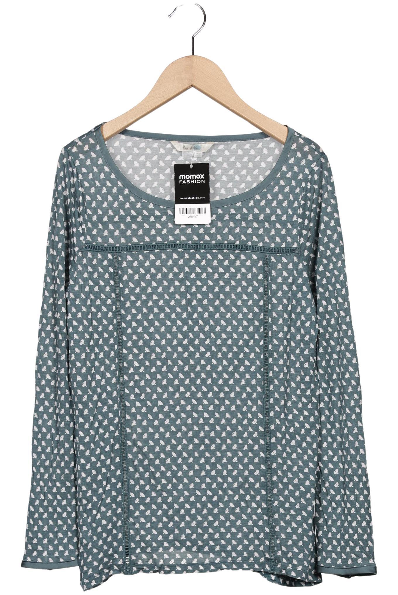 

Boden Damen Langarmshirt, türkis, Gr. 38