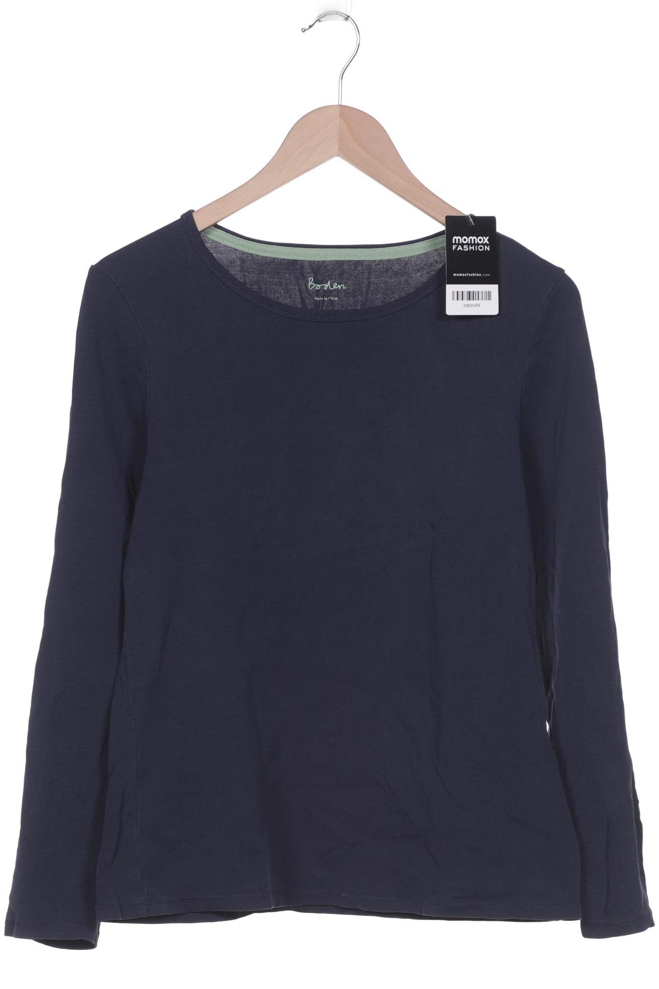 

Boden Damen Langarmshirt, marineblau