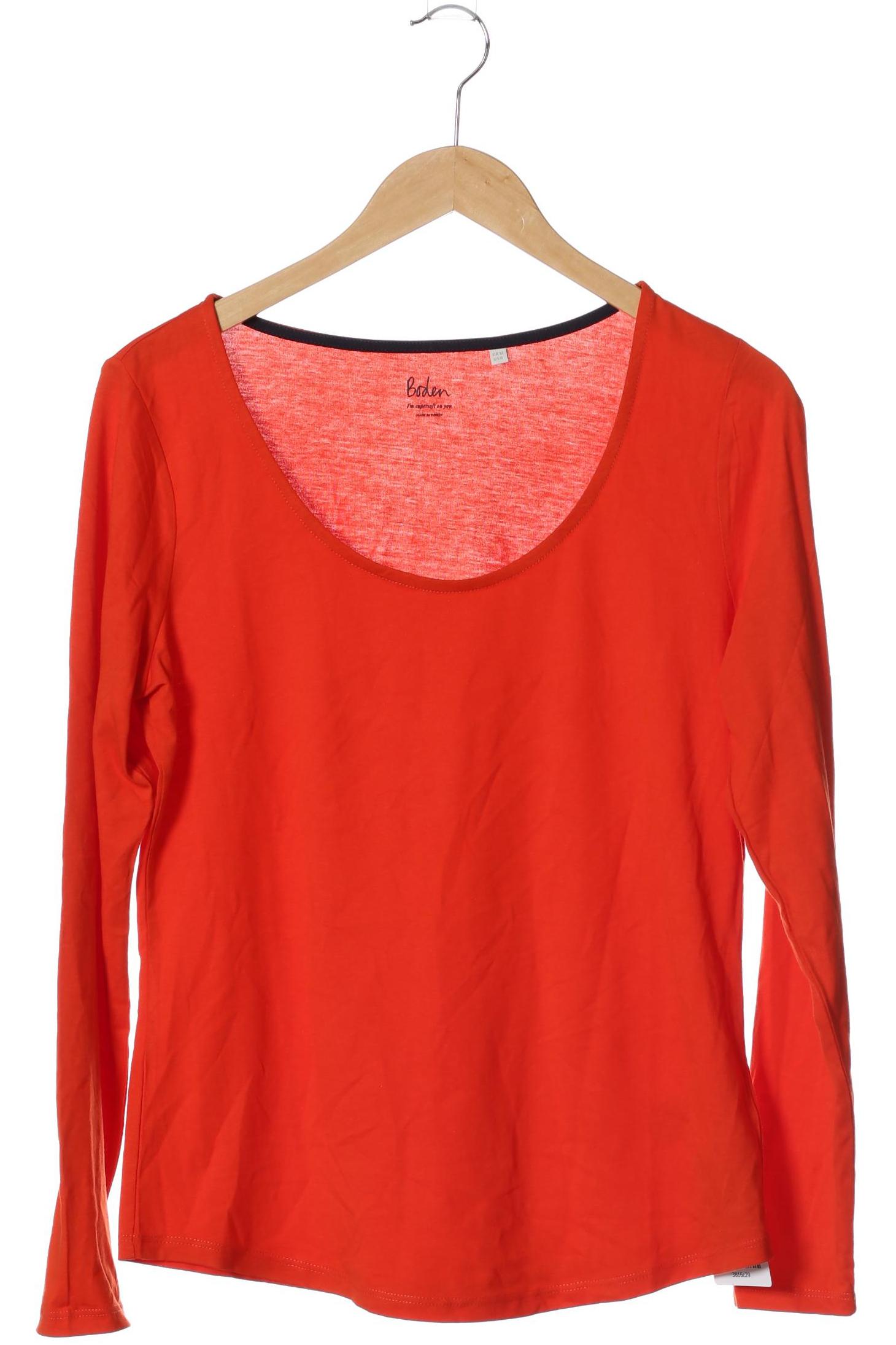 

Boden Damen Langarmshirt, orange, Gr. 38