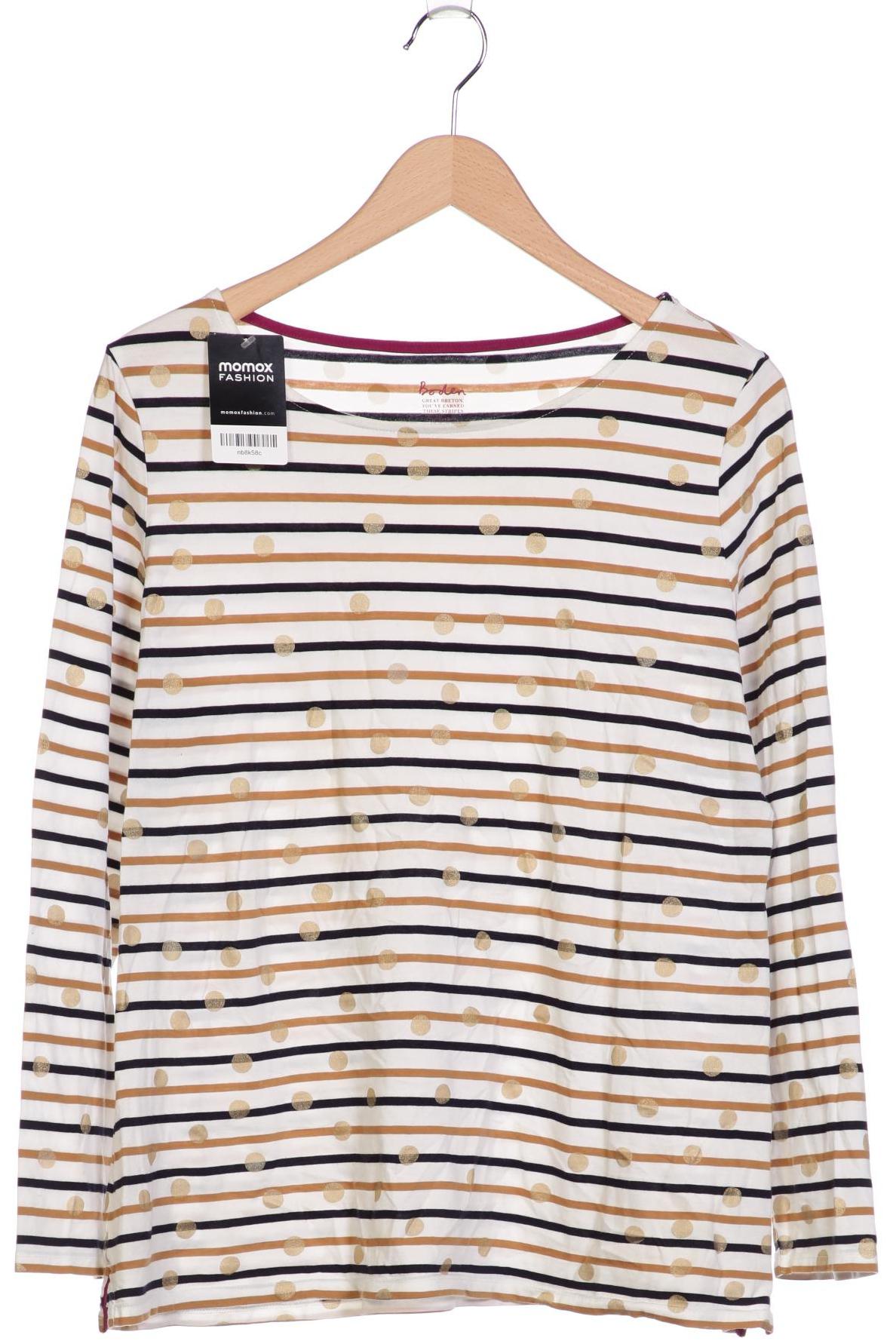 

Boden Damen Langarmshirt, cremeweiß, Gr. 18