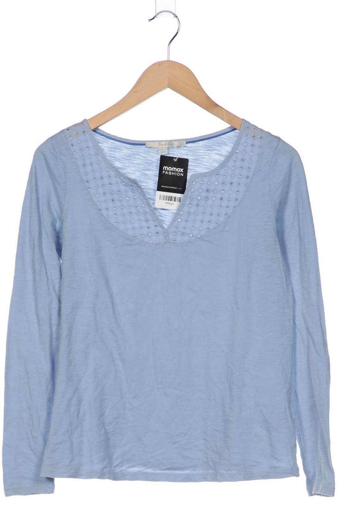 

Boden Damen Langarmshirt, hellblau, Gr. 38