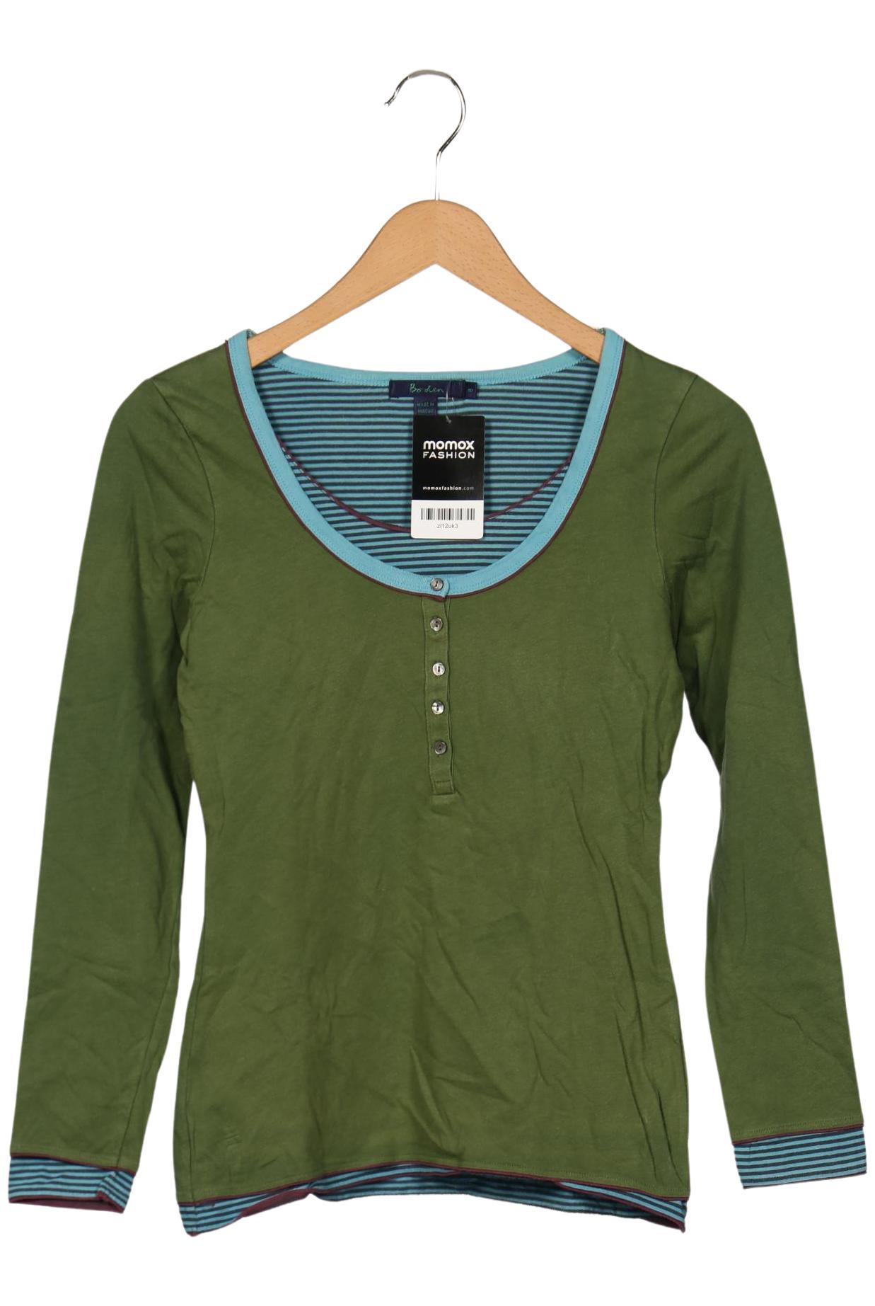 

Boden Damen Langarmshirt, grün, Gr. 8