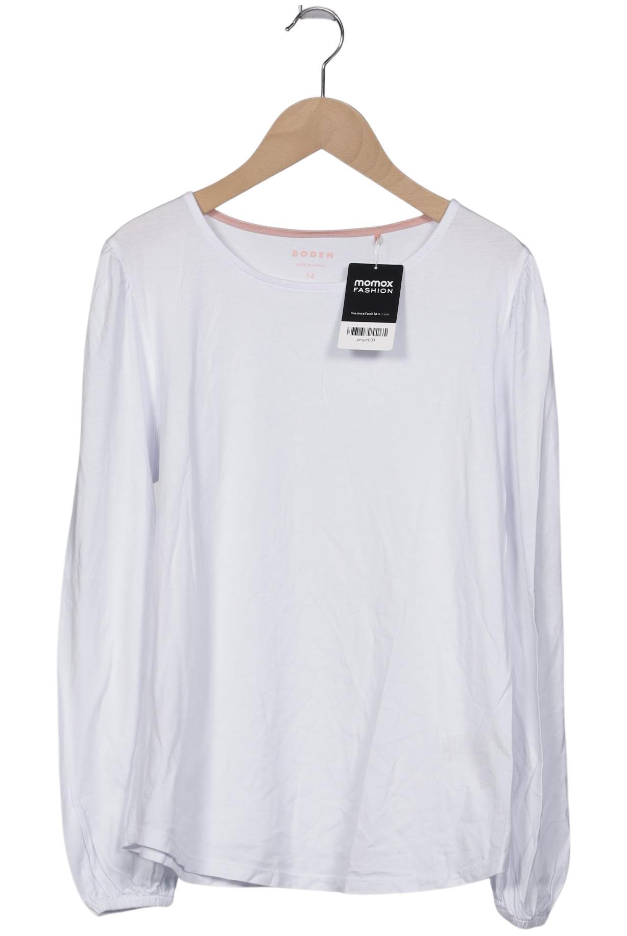 

Boden Damen Langarmshirt, weiß, Gr. 14