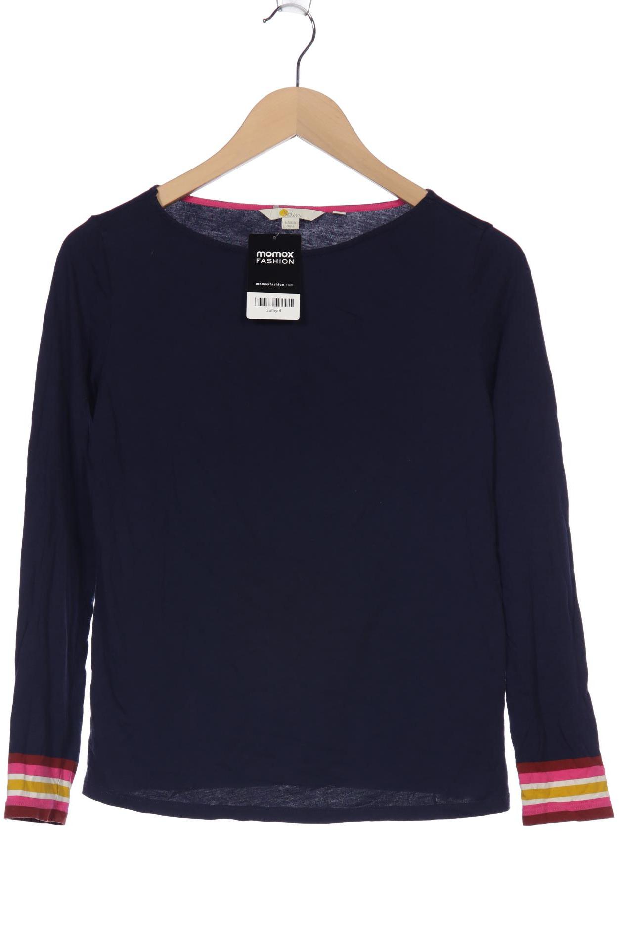 

Boden Damen Langarmshirt, marineblau, Gr. 36