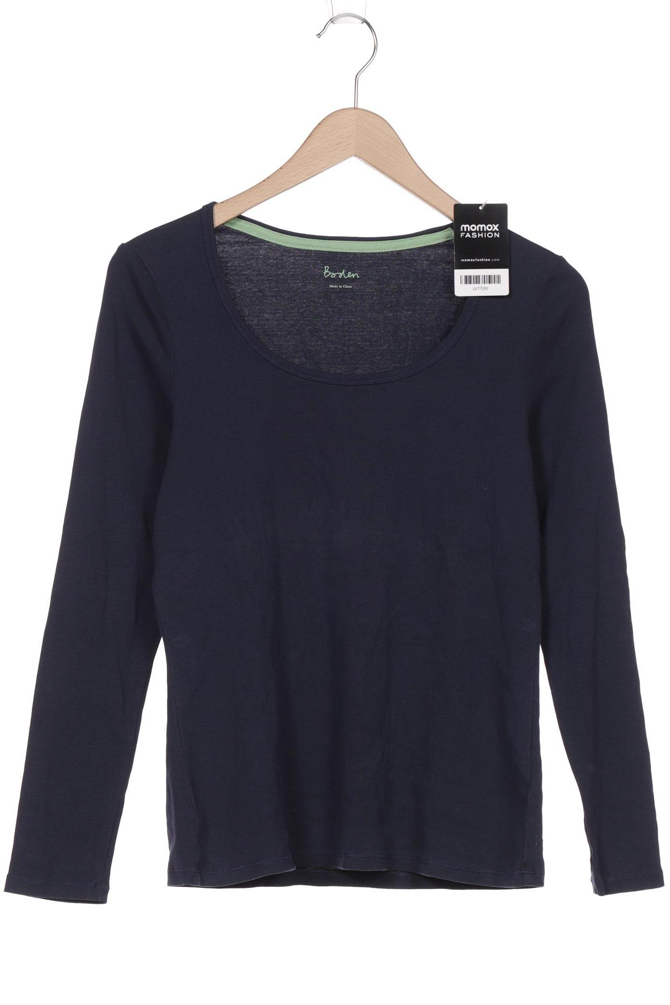 

Boden Damen Langarmshirt, marineblau